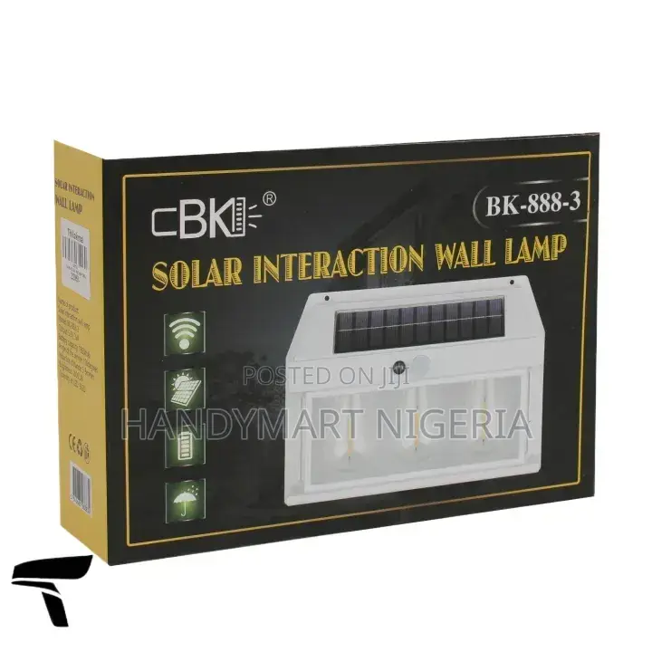 Solar Interaction Wall Lamp (BK-888-3) 25% OFF