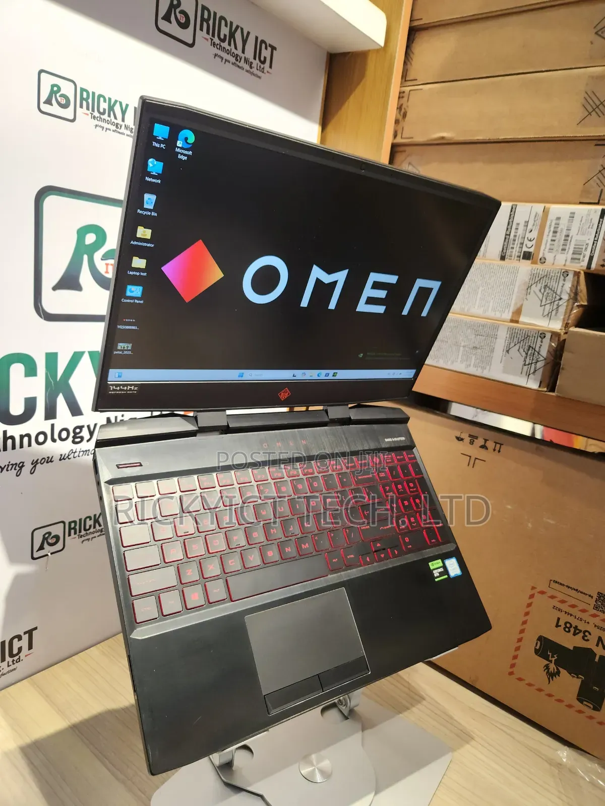Laptop HP Omen 15-ce0xx 16GB Intel Core i7 SSD 512GB
