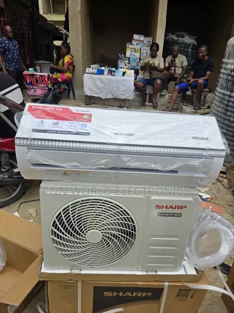 New Sharp Inverter 1.5hp Split Air Conditioner Copper Fast Cooling