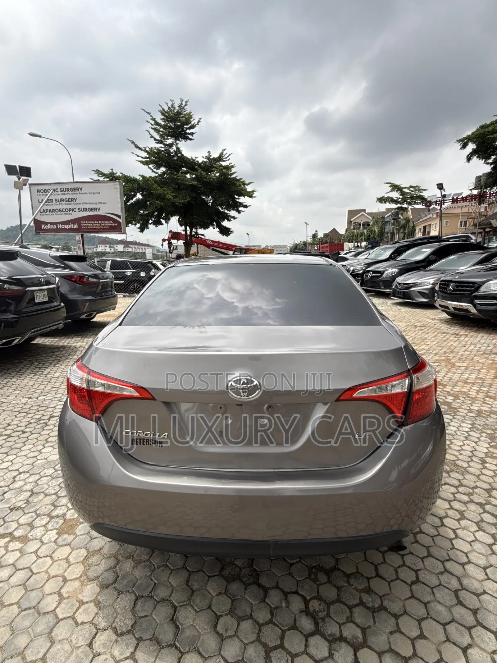 Toyota Corolla LE Eco Premium 4dr Sedan (1.8L 4cyl CVT) 2014 Gray