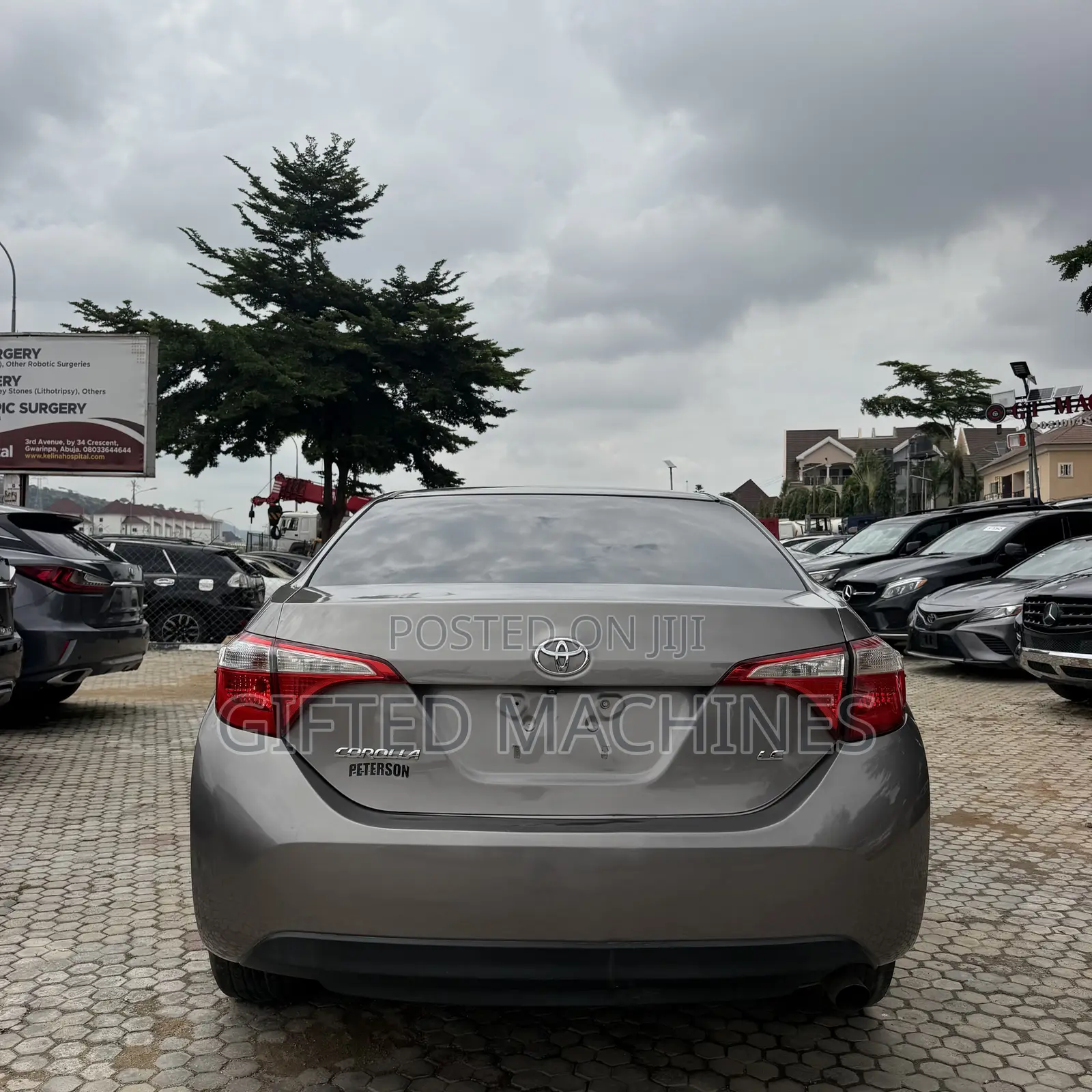 Toyota Corolla LE Premium 4dr Sedan (1.8L 4cyl CVT) 2015 Gray