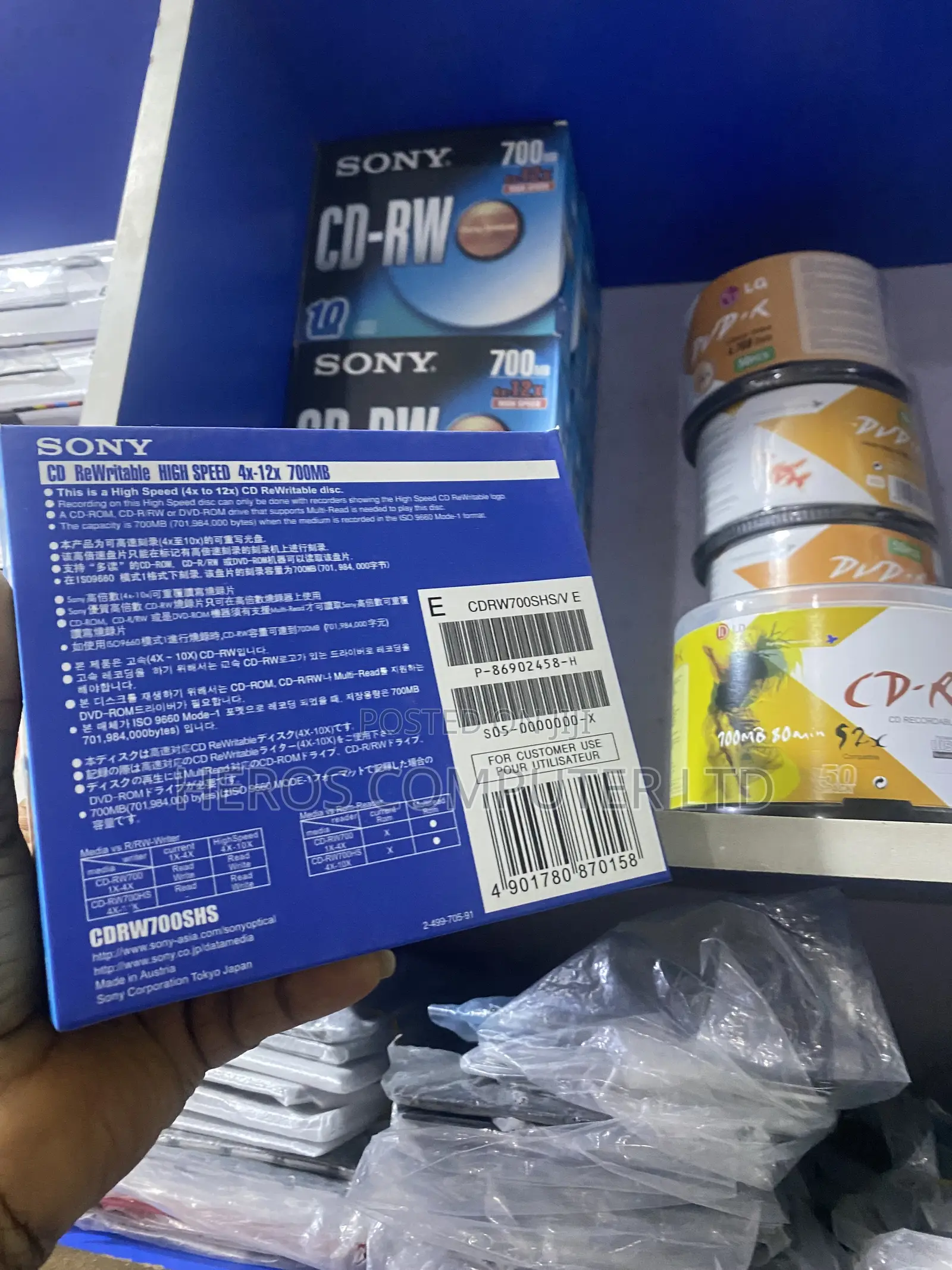 Sony Cd-Rw