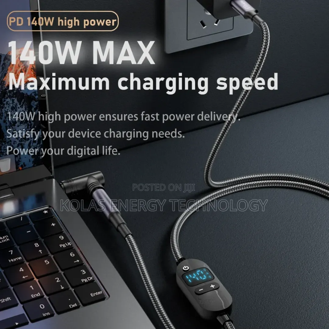140W Type to C Univasal Power Cable