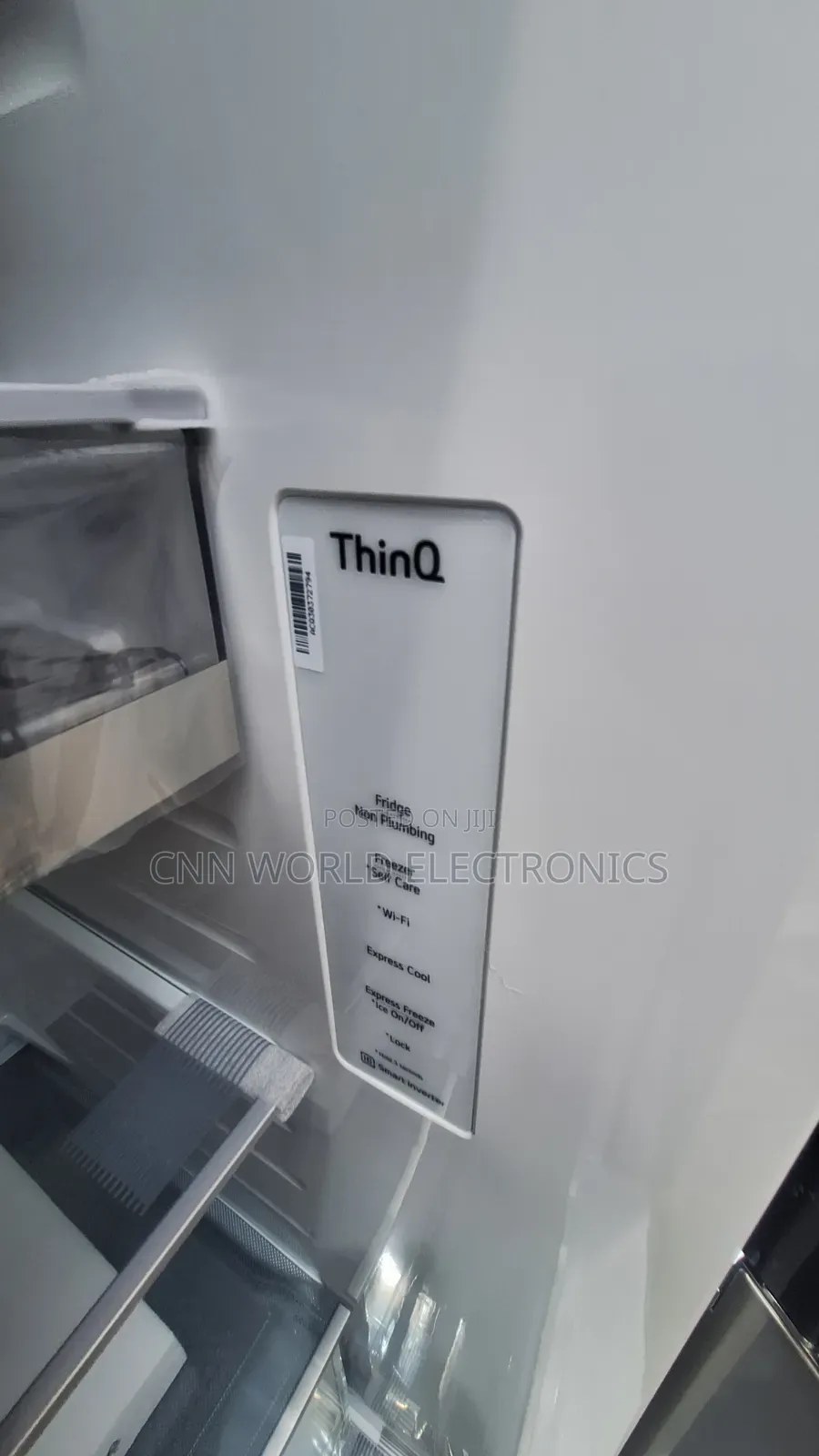 New LG Inverter 674L Nok Nok Side by Side Fridge Ice Maker Dispenser