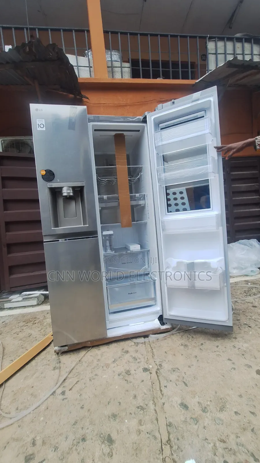 New LG Inverter 674L Nok Nok Side by Side Fridge Ice Maker Dispenser