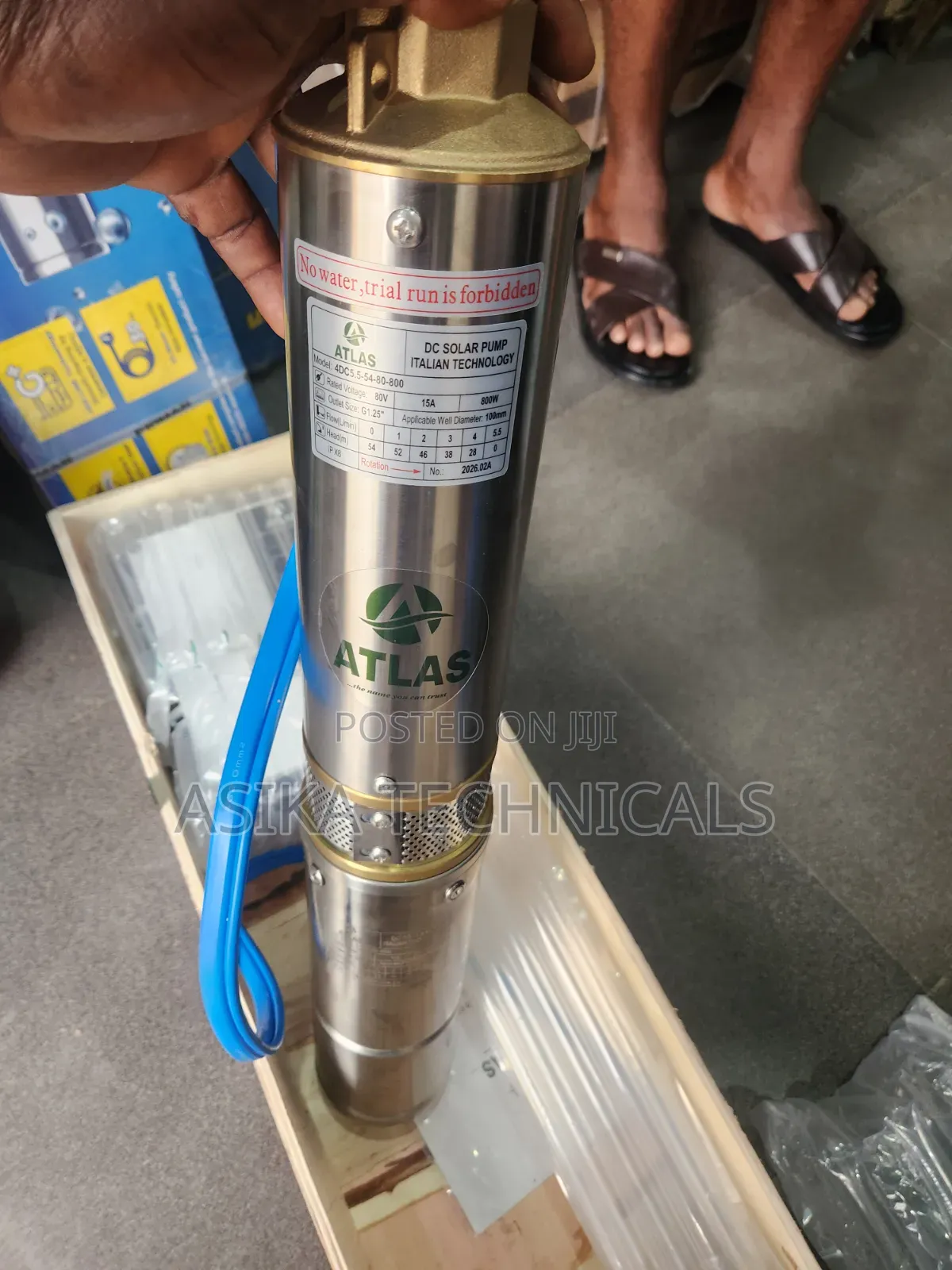 Atlas Solar Submersible Pump