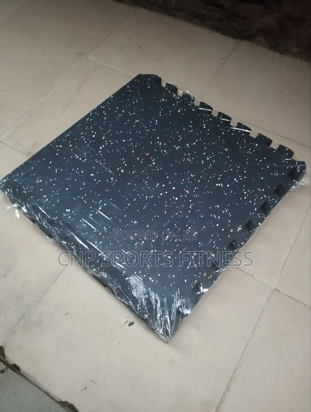 Rubber Foam Mat 10mm Thickness Interlock 4pcs Per Square Meter