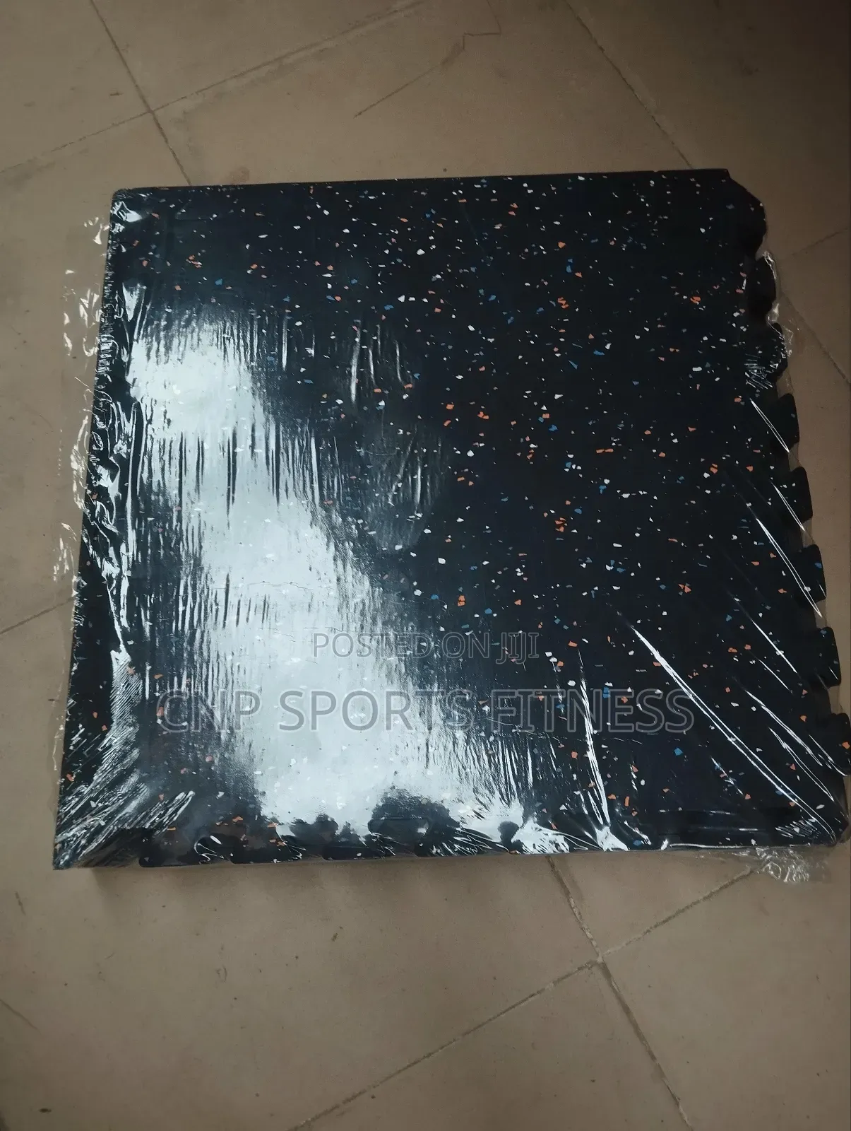 Rubber Foam Mat 10mm Thickness Interlock 4pcs Per Square Meter