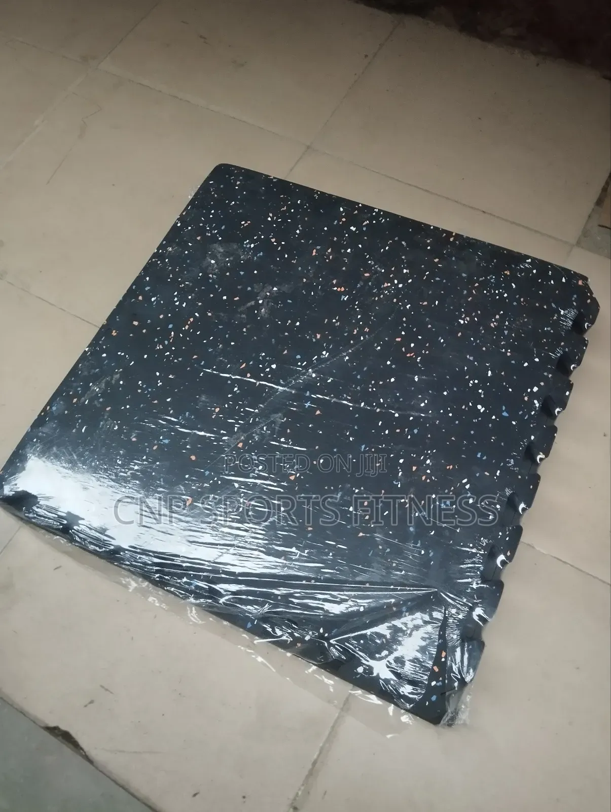 Rubber Foam Mat 10mm Thickness Interlock 4pcs Per Square Meter
