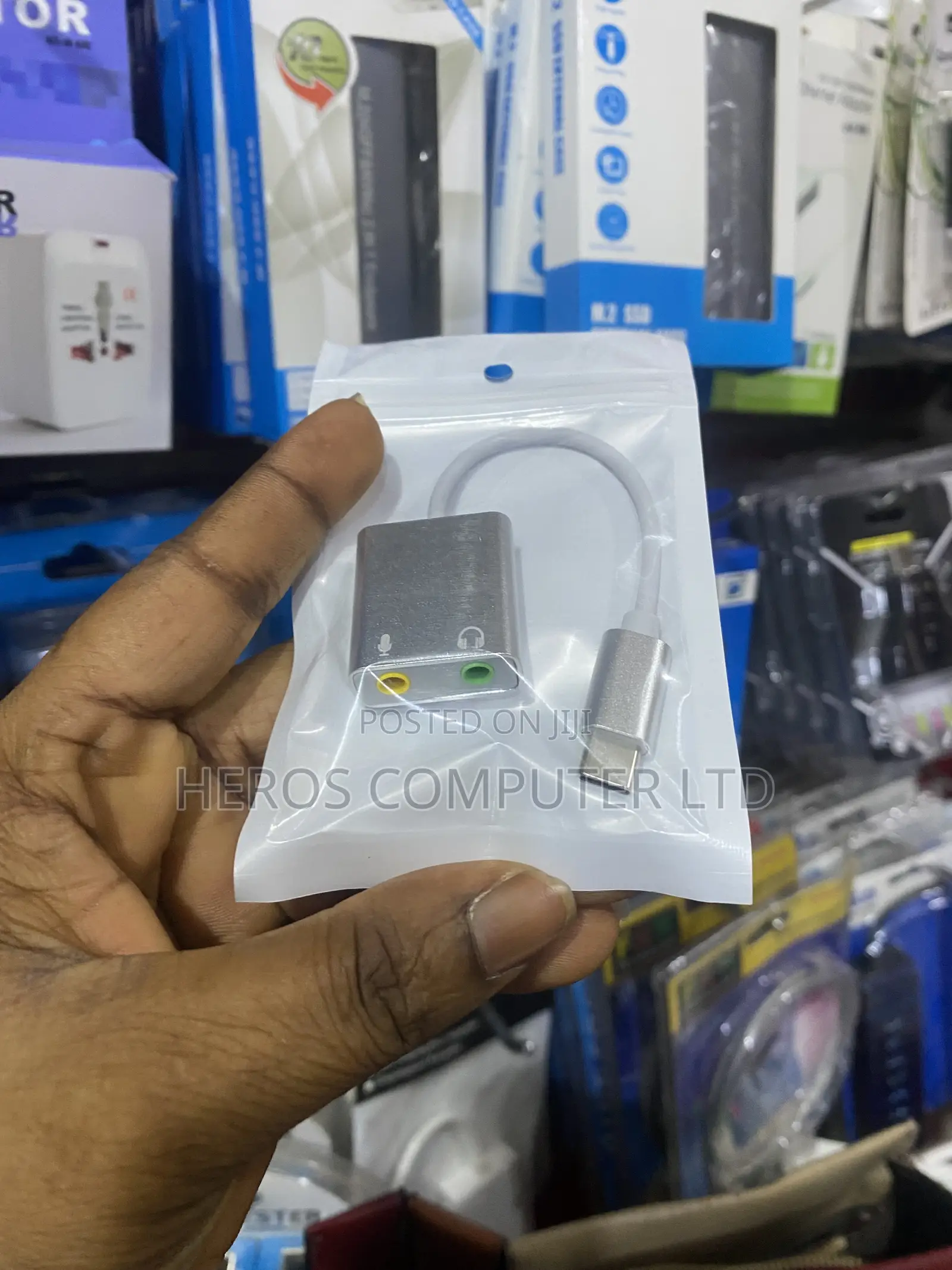 Type C Sound Card / USB Sound Card