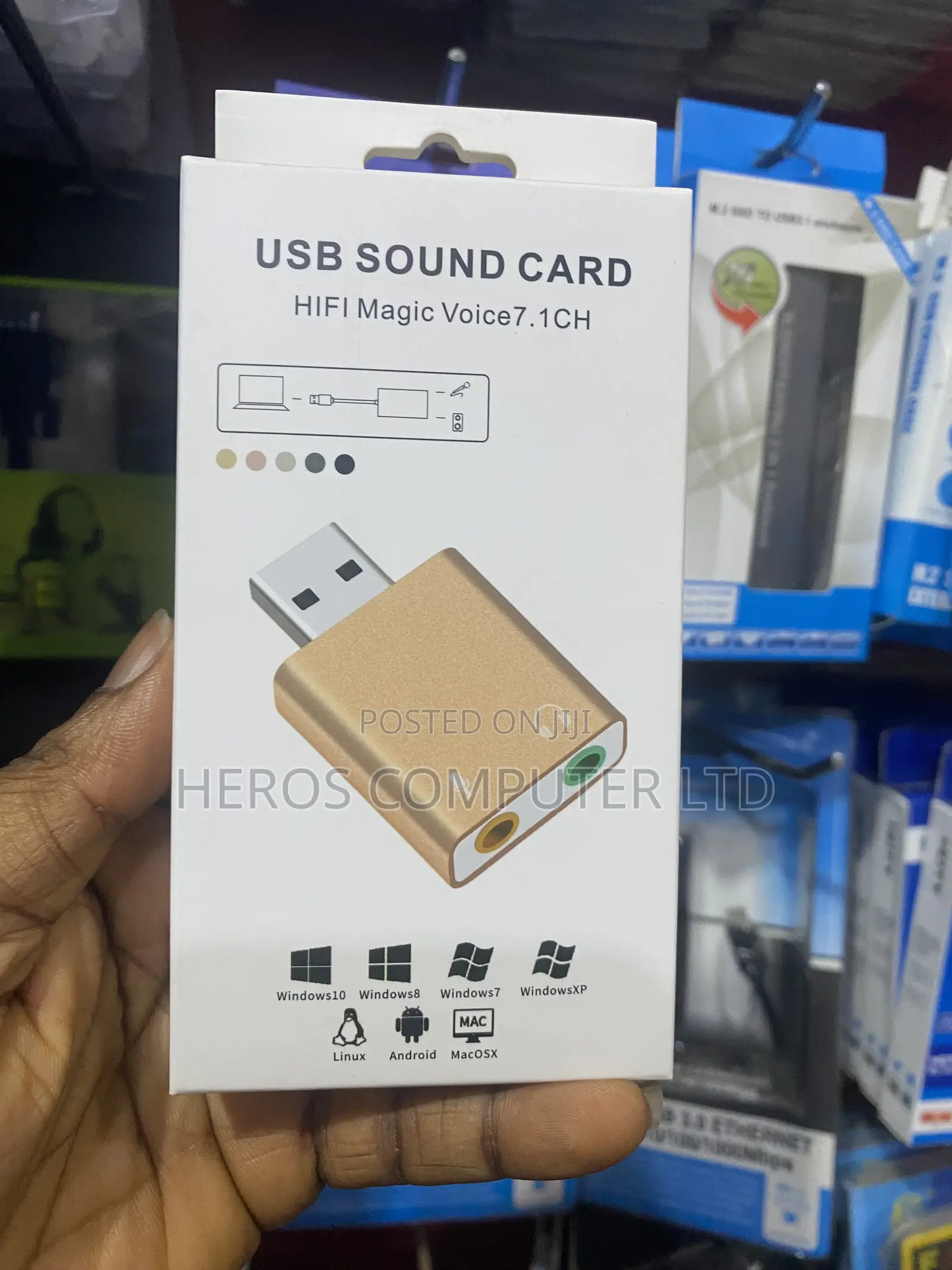 Type C Sound Card / USB Sound Card
