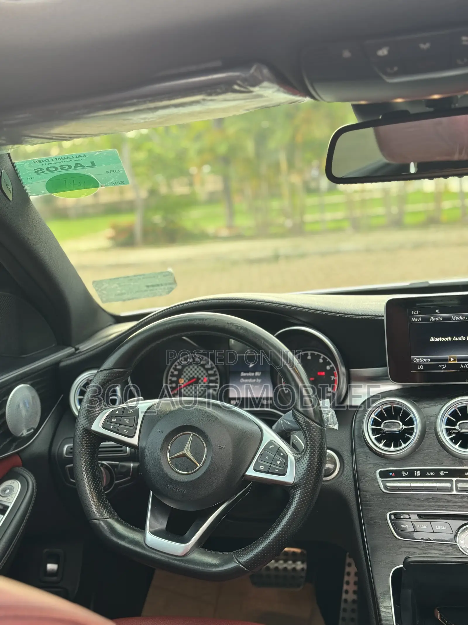 Mercedes-Benz C450 2016 White