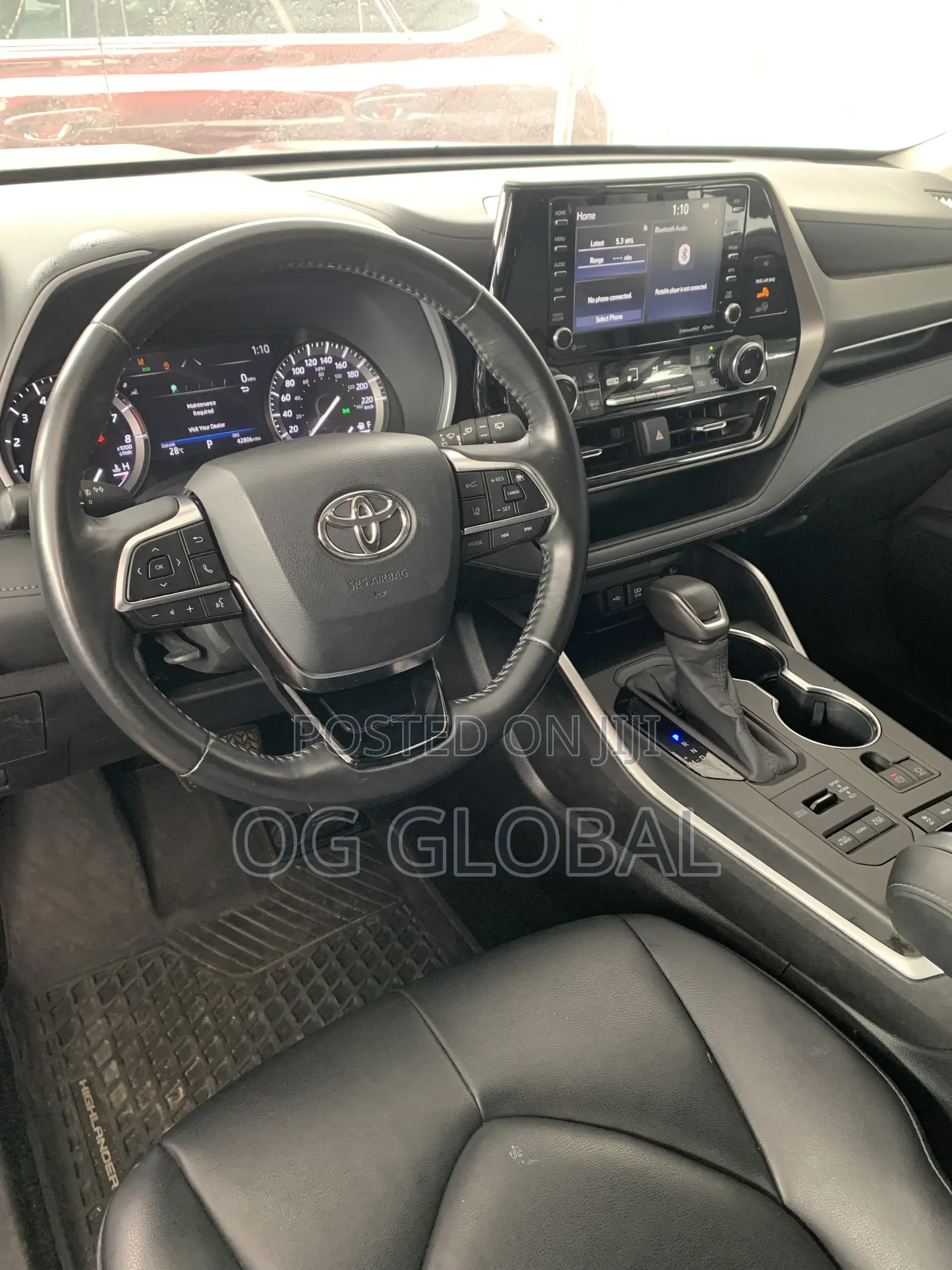Toyota Highlander XLE AWD 2020 Red