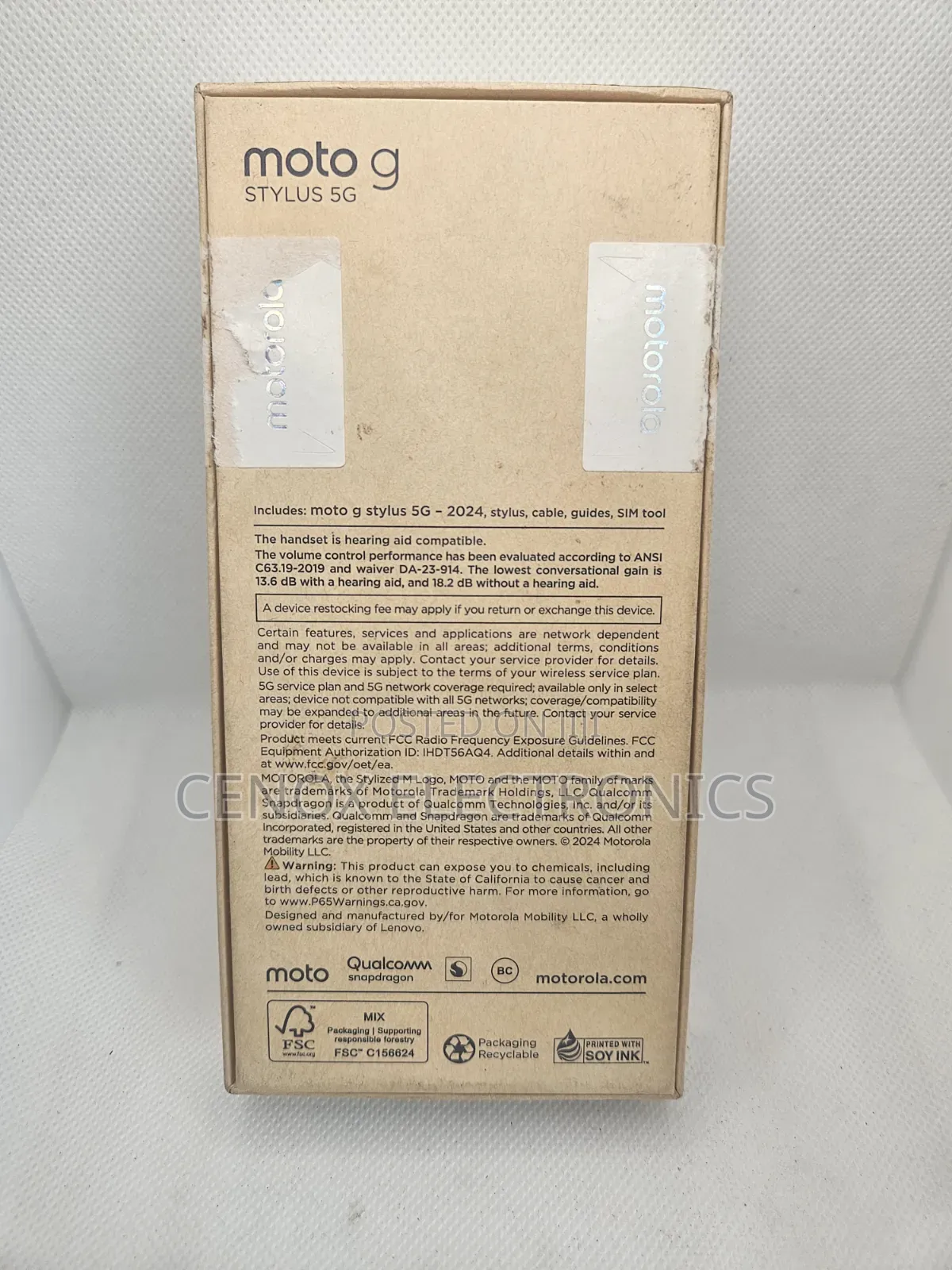 Motorola Moto G Stylus 5G (2024) 128 GB Yellow