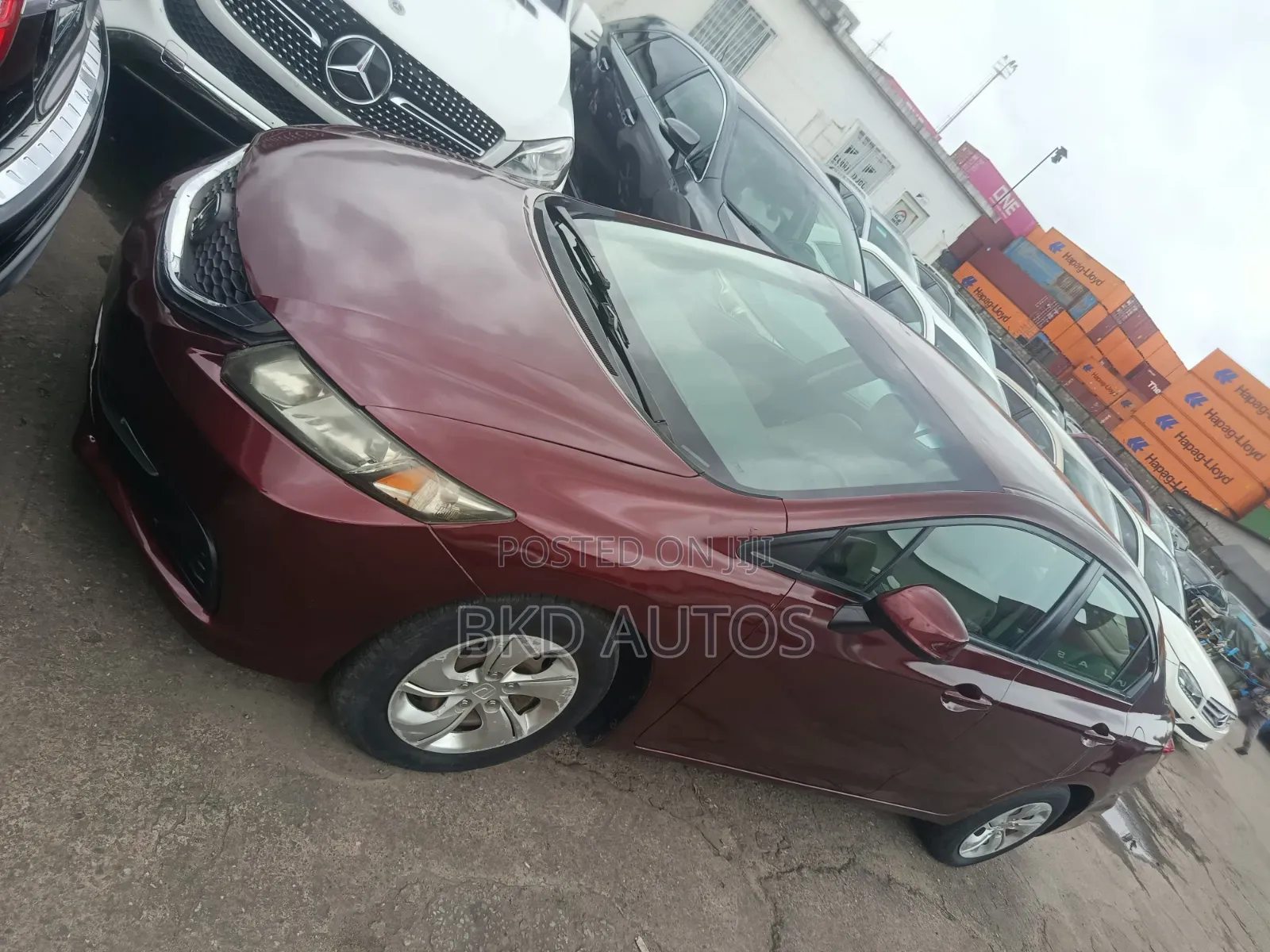 Honda Civic 2014 Burgundy