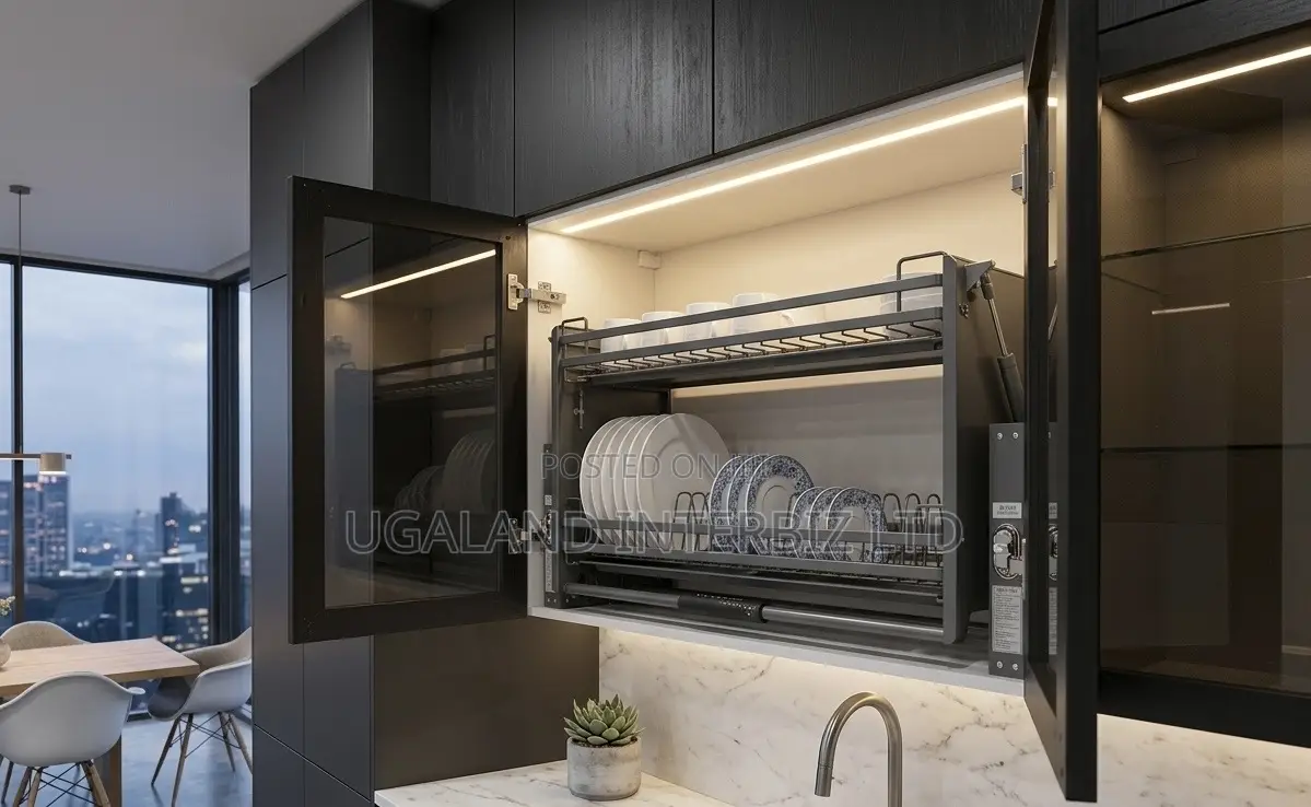 Premium Pull Down Cabinet Organizer