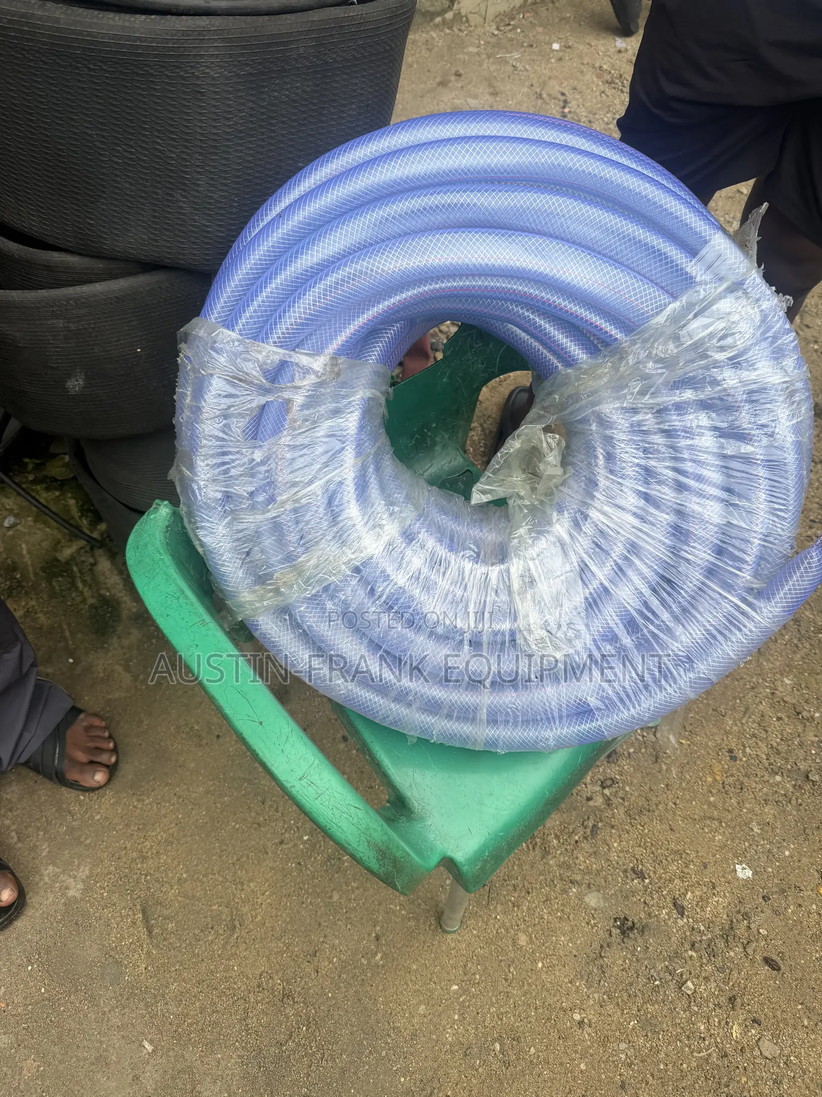 1/2 Inch, 3/4 Inch, and 1 Inch PVC Braided Garden Hose