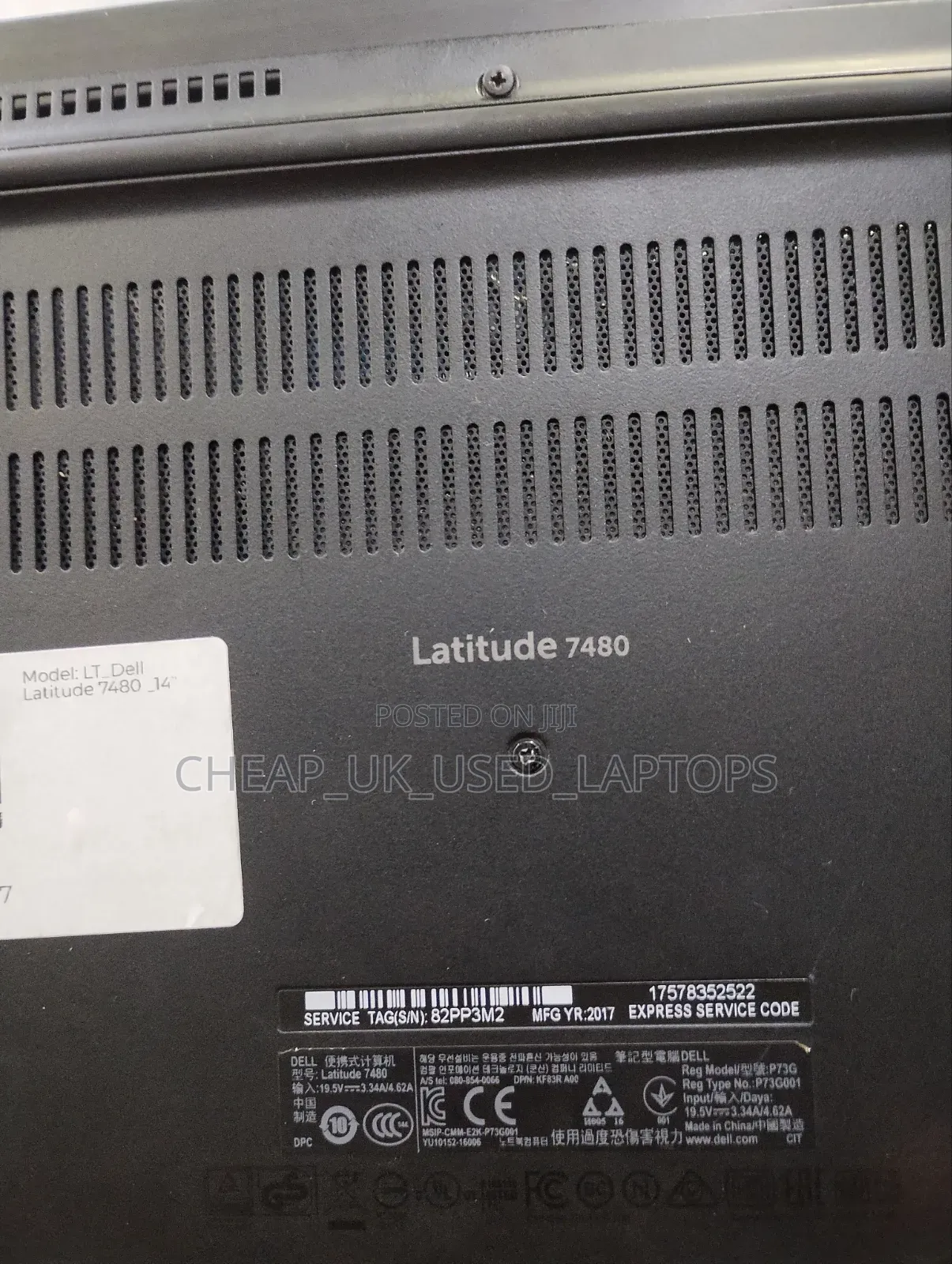 Laptop Dell Latitude 14 7480 8GB Intel Core i7 SSD 256GB