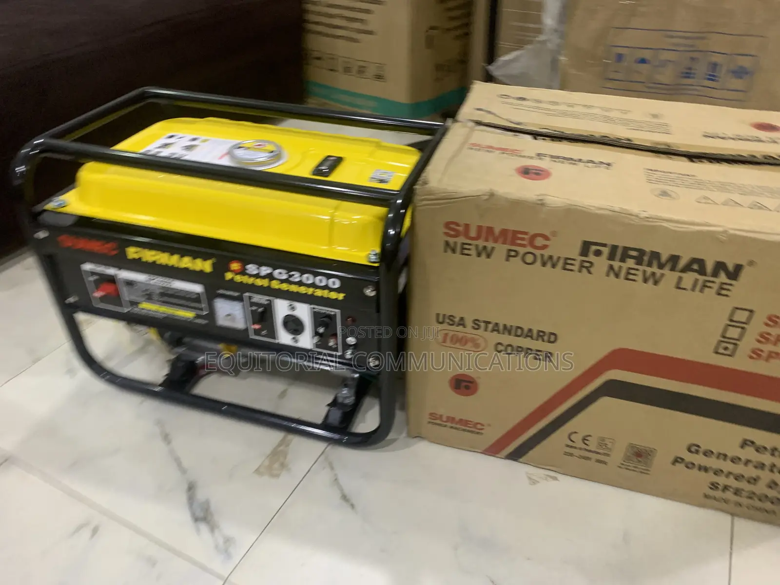 SUMEC FIRMAN SPG3000 2.5kVA Manual Generator