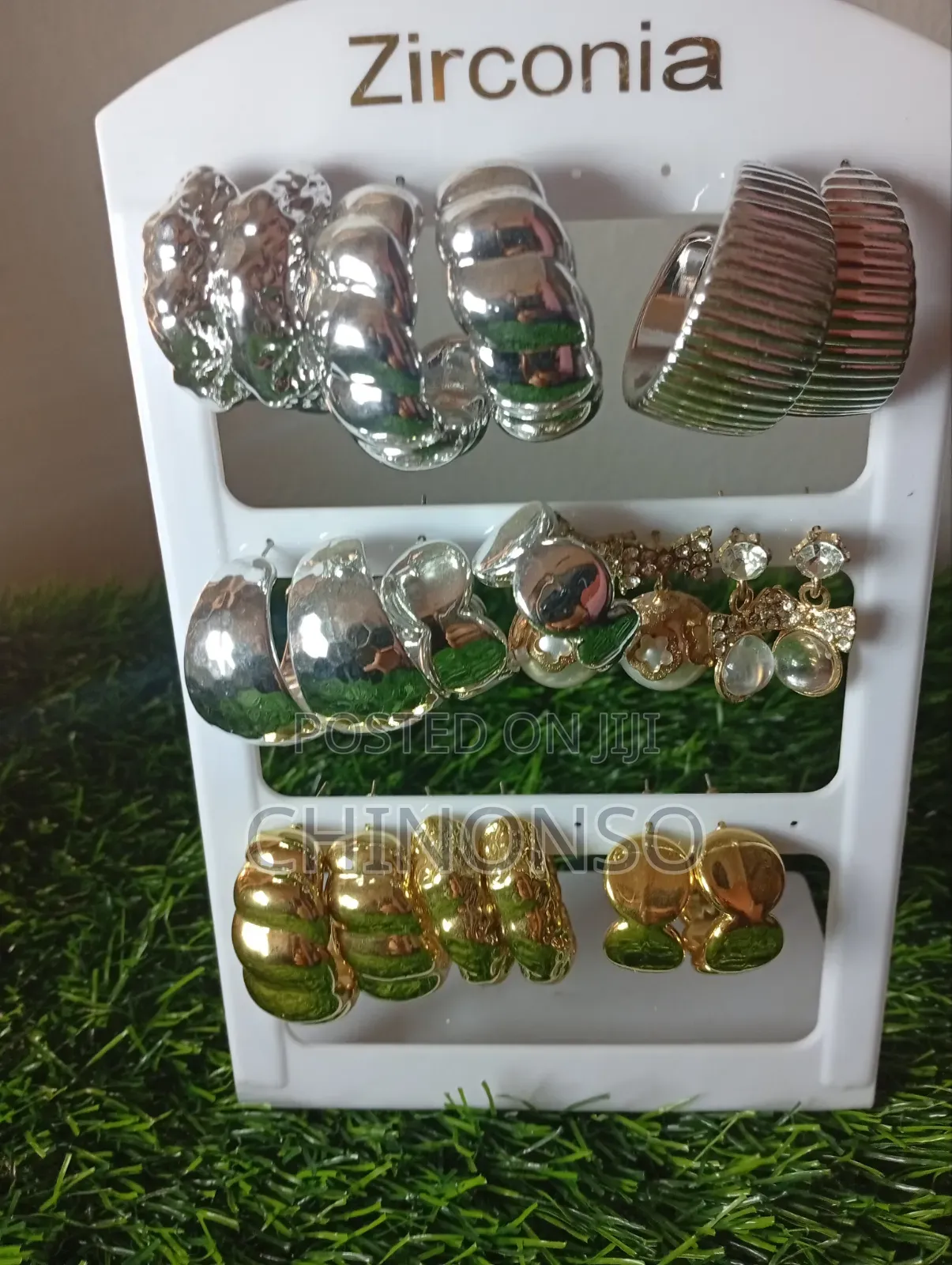 Zirconia Earrings