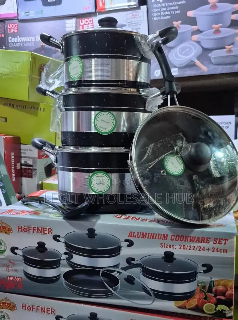 Nonstick Pot Set With Frying Pan
