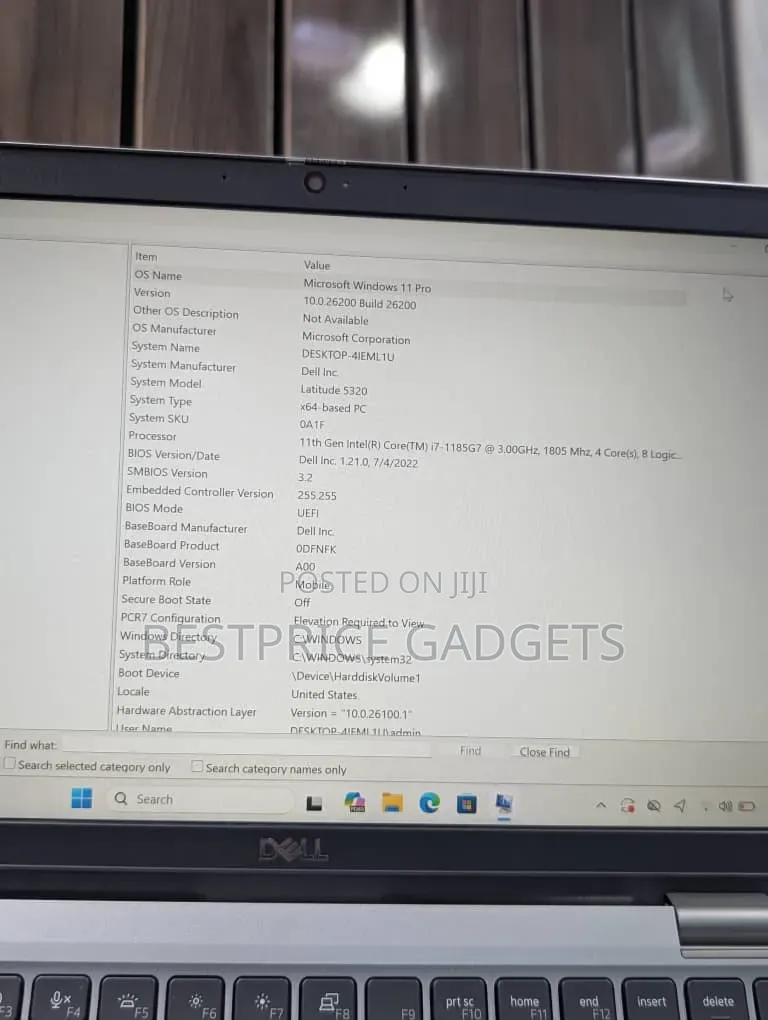 Laptop Dell Latitude 5320 16GB Intel Core i7 SSD 512GB