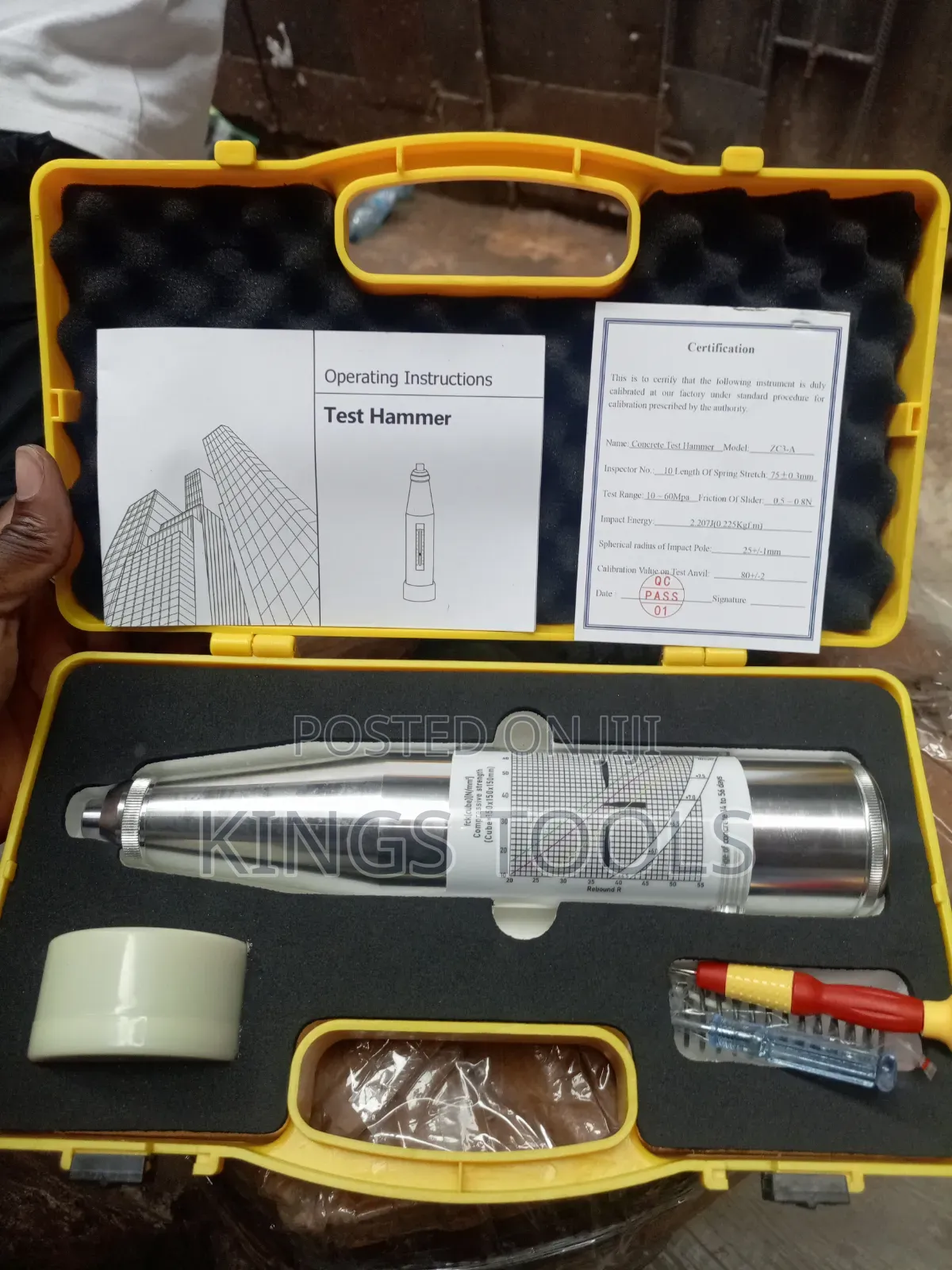 Concrete Test Hammer