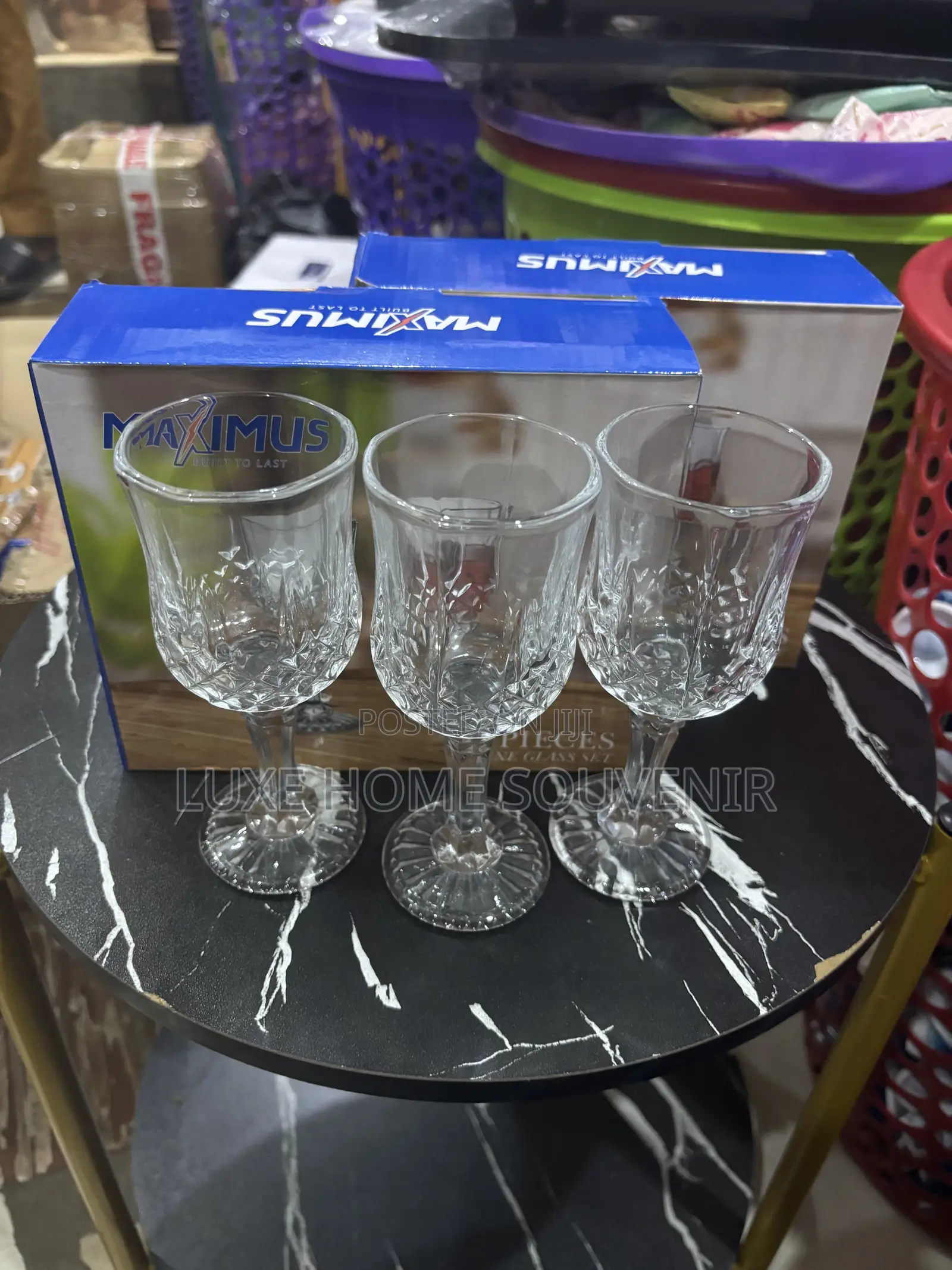 3Pieces Wine Glass Set Cup