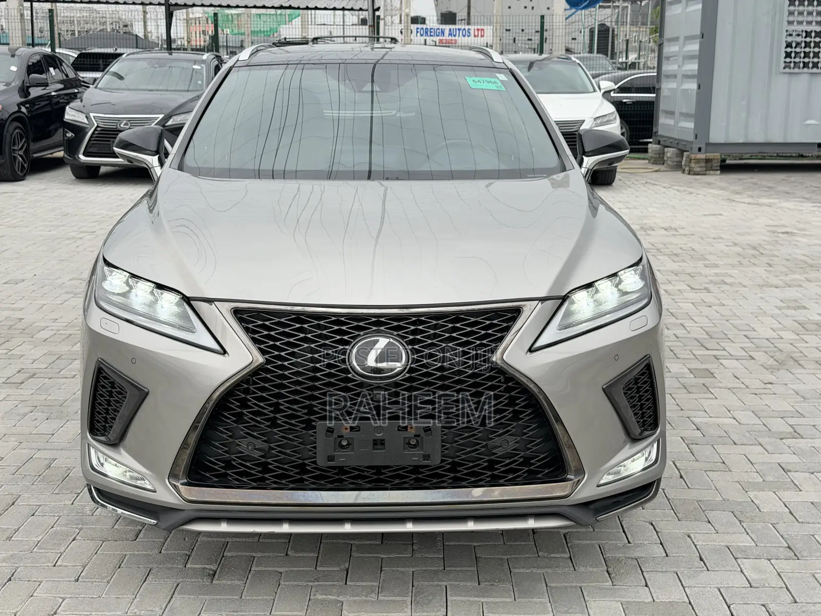 Lexus RX 350 4WD 2021 Gold
