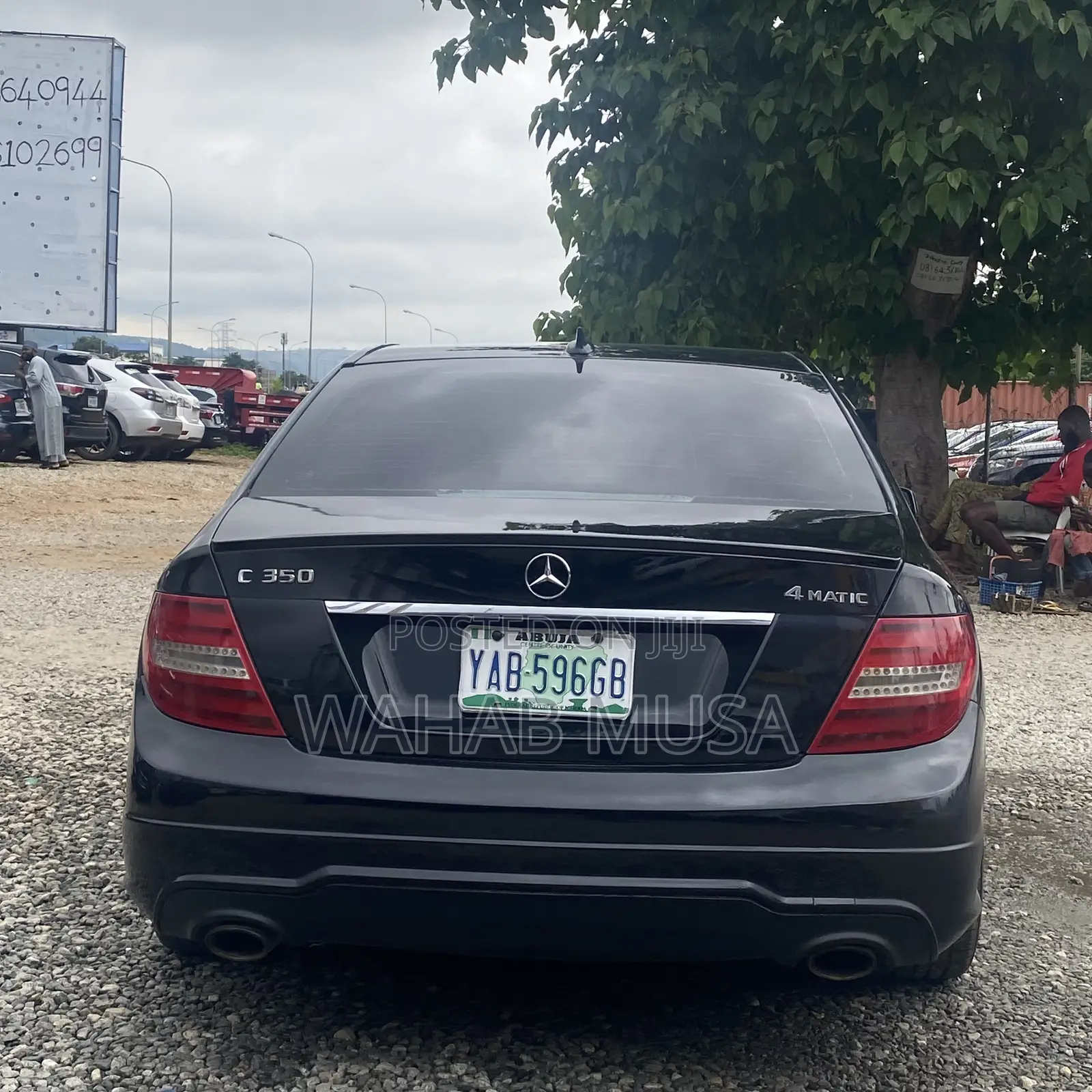 Mercedes-Benz C350 2012 Black
