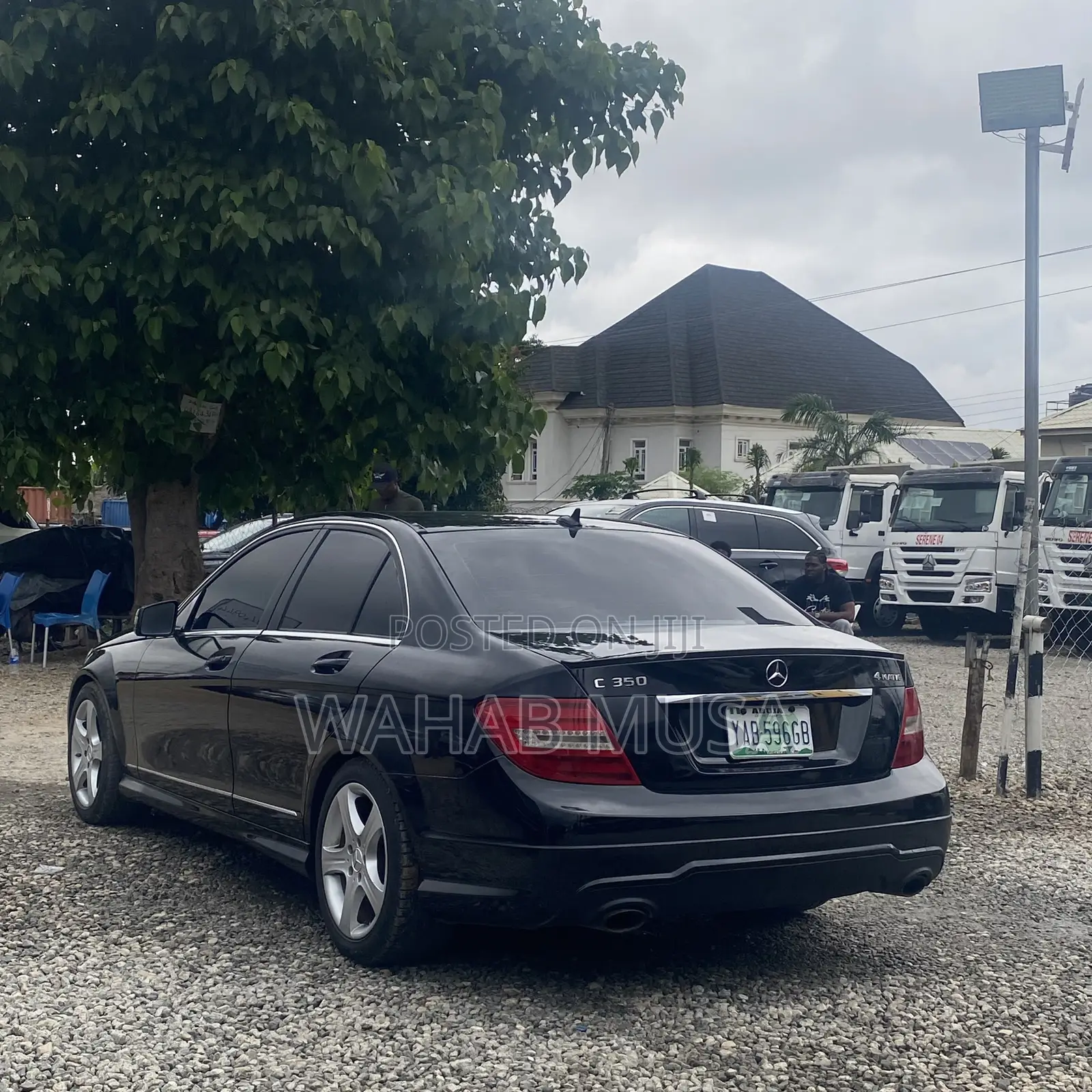Mercedes-Benz C350 2012 Black