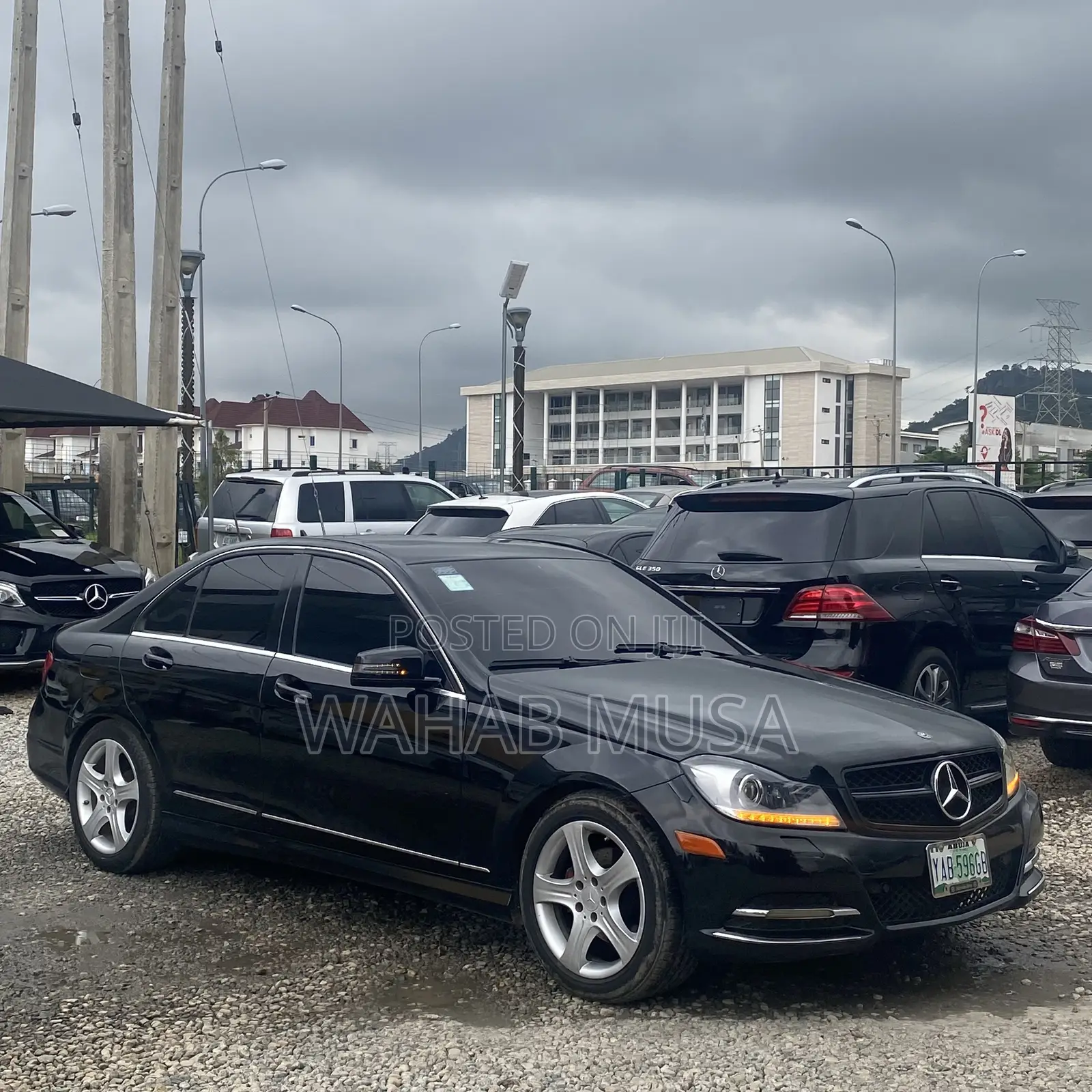 Mercedes-Benz C350 2012 Black