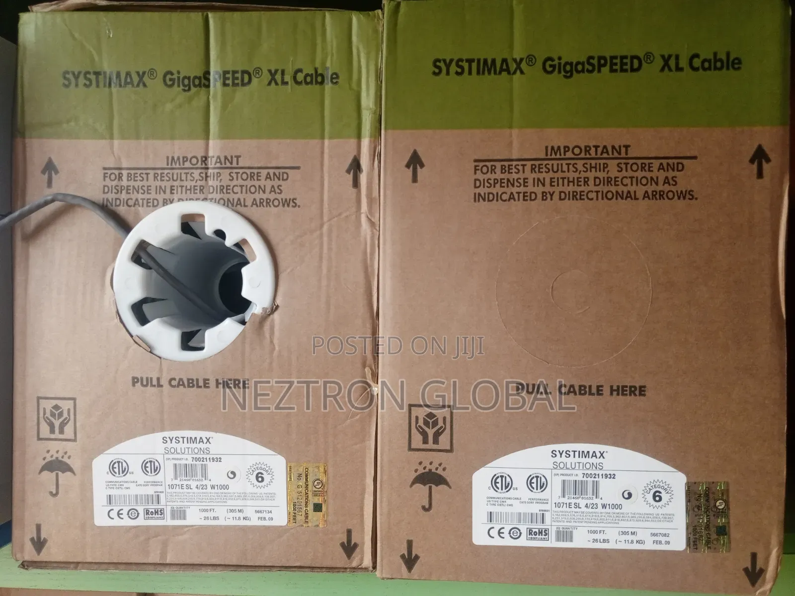 Commscope Cat6 Indoor Cable Copper