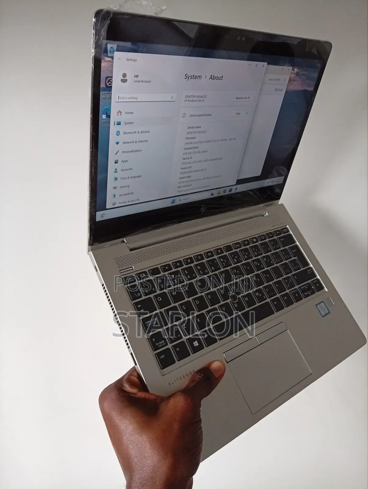 Laptop HP EliteBook 830 G5 8GB Intel Core i5 SSD 256GB