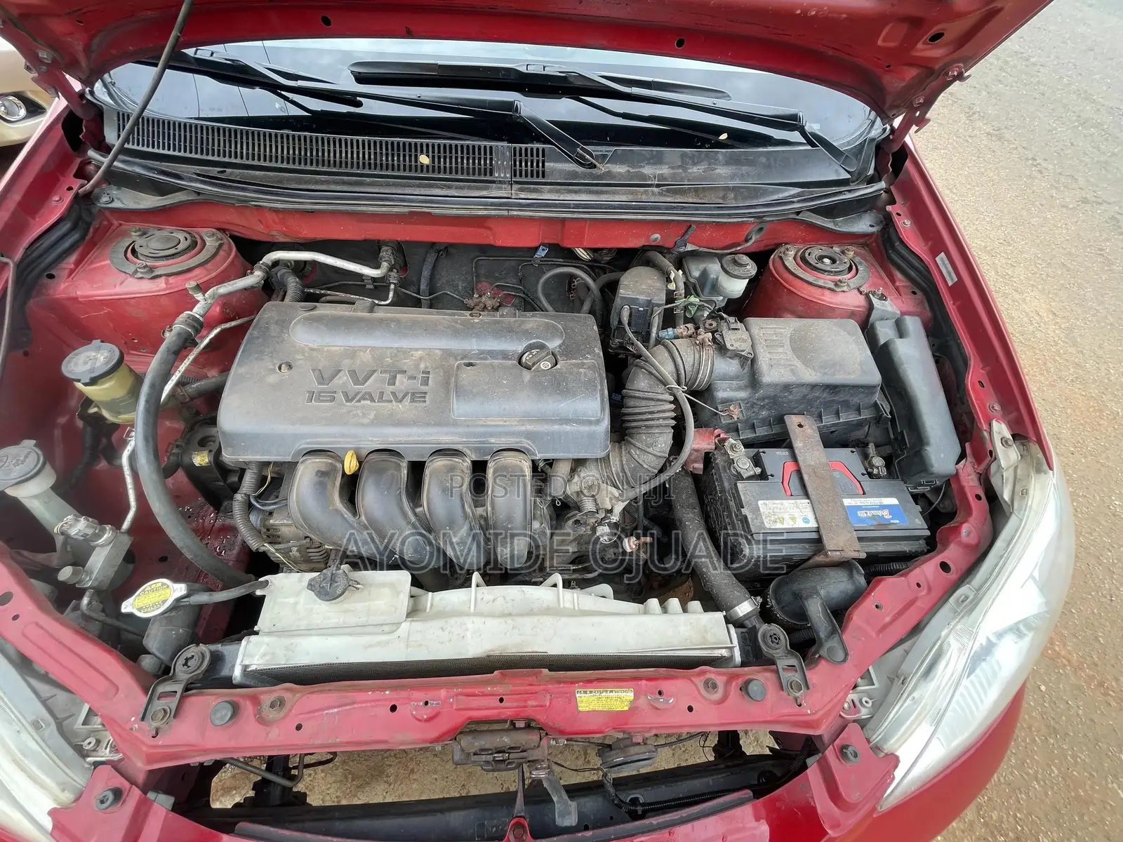 Toyota Matrix 2005 Red