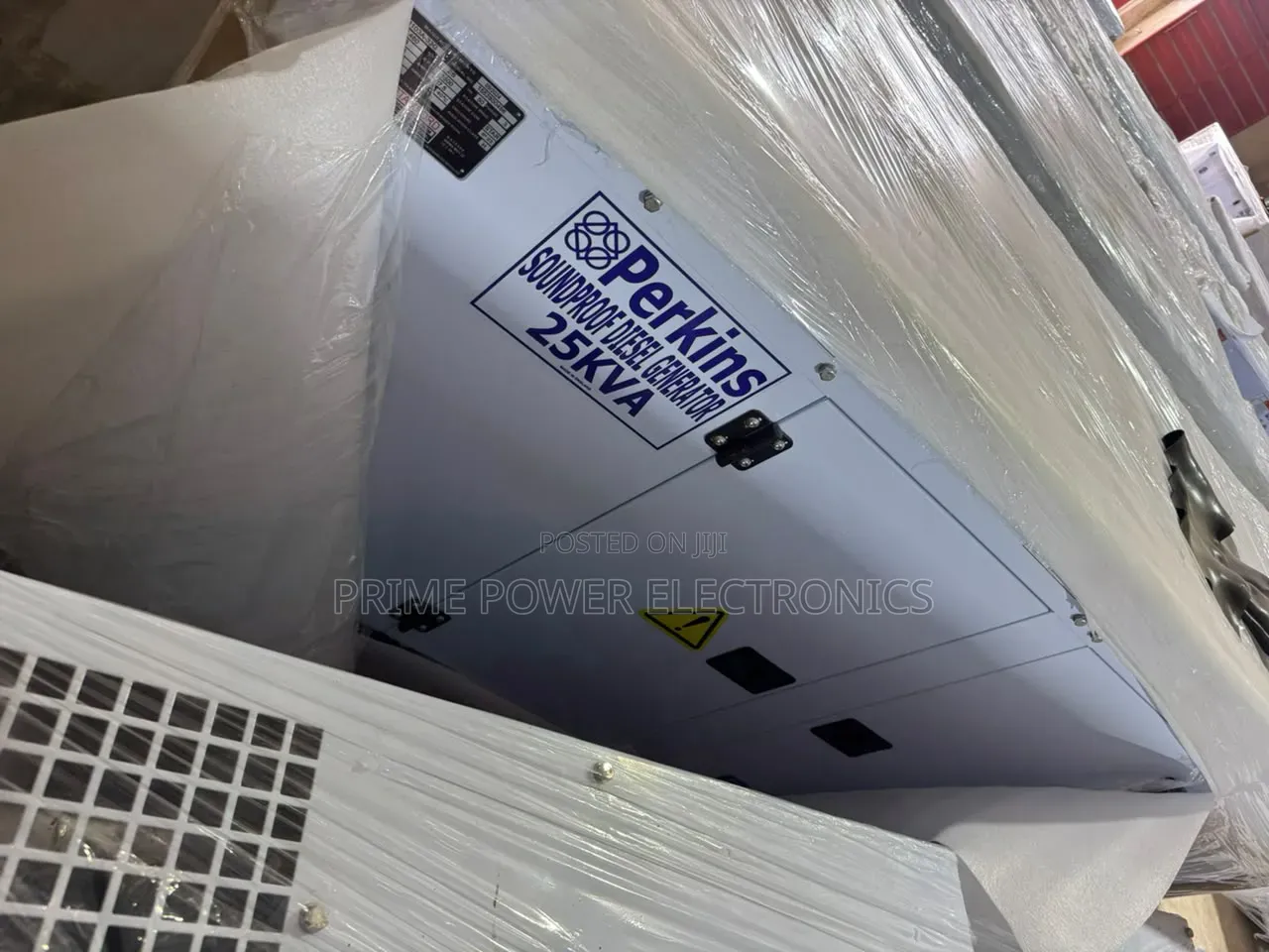 25kVA Perkins Diesel Soundproof Generator – 100% Copper Coil