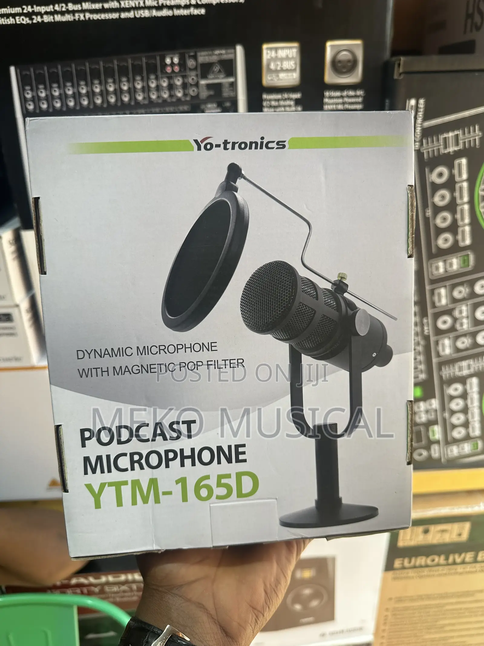 Podcast Microphone Ytm-165d