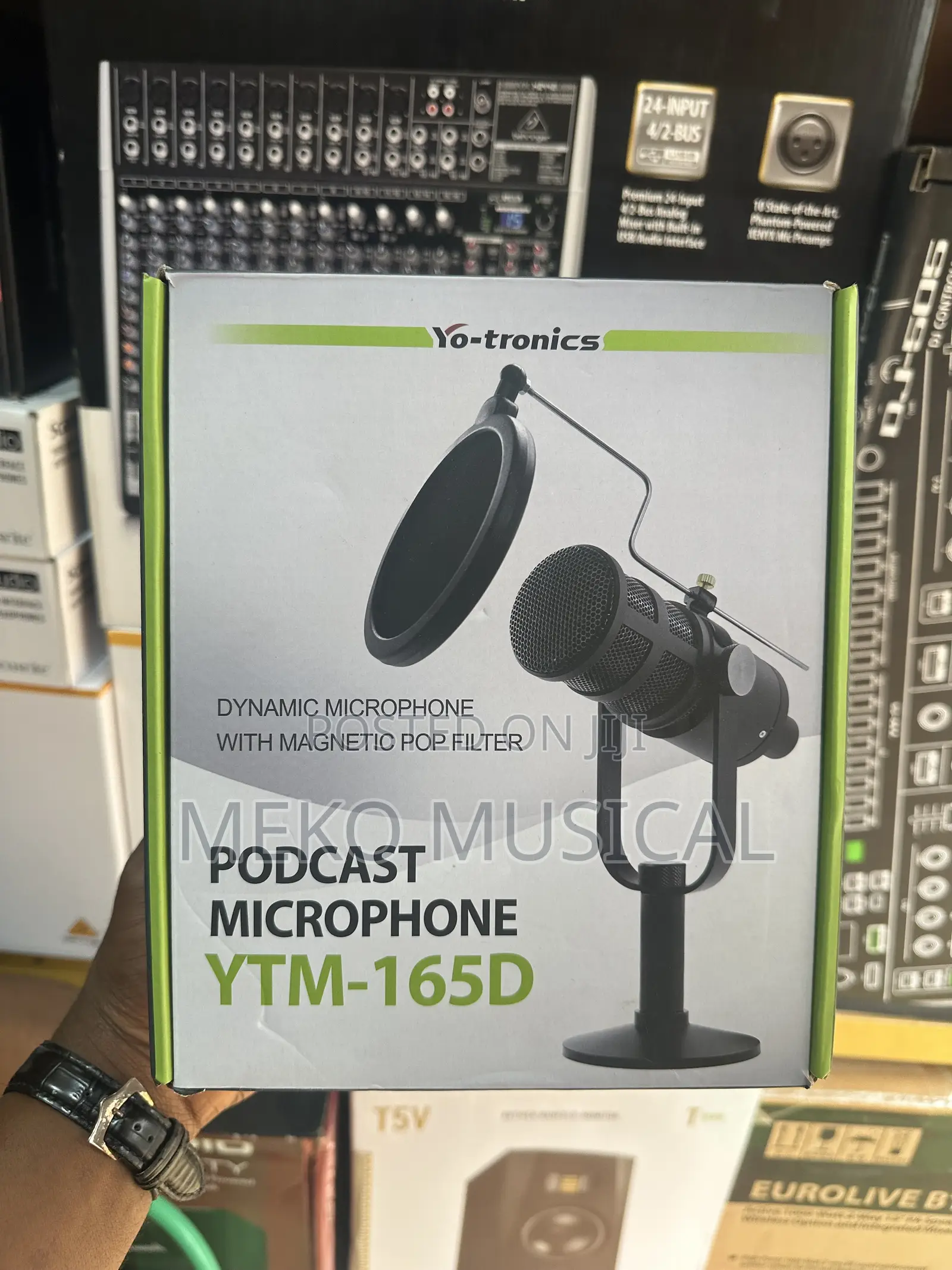 Podcast Microphone Ytm-165d