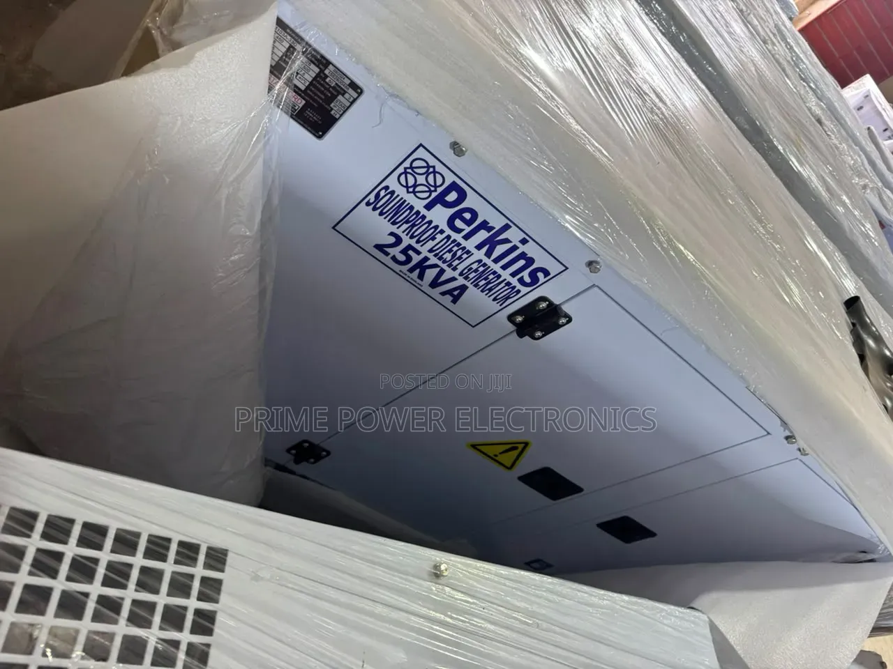 Original 25kVA Perkins Silent Diesel Generator – Heavy Duty