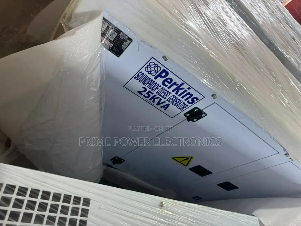 Original 25kVA Perkins Silent Diesel Generator – Heavy Duty