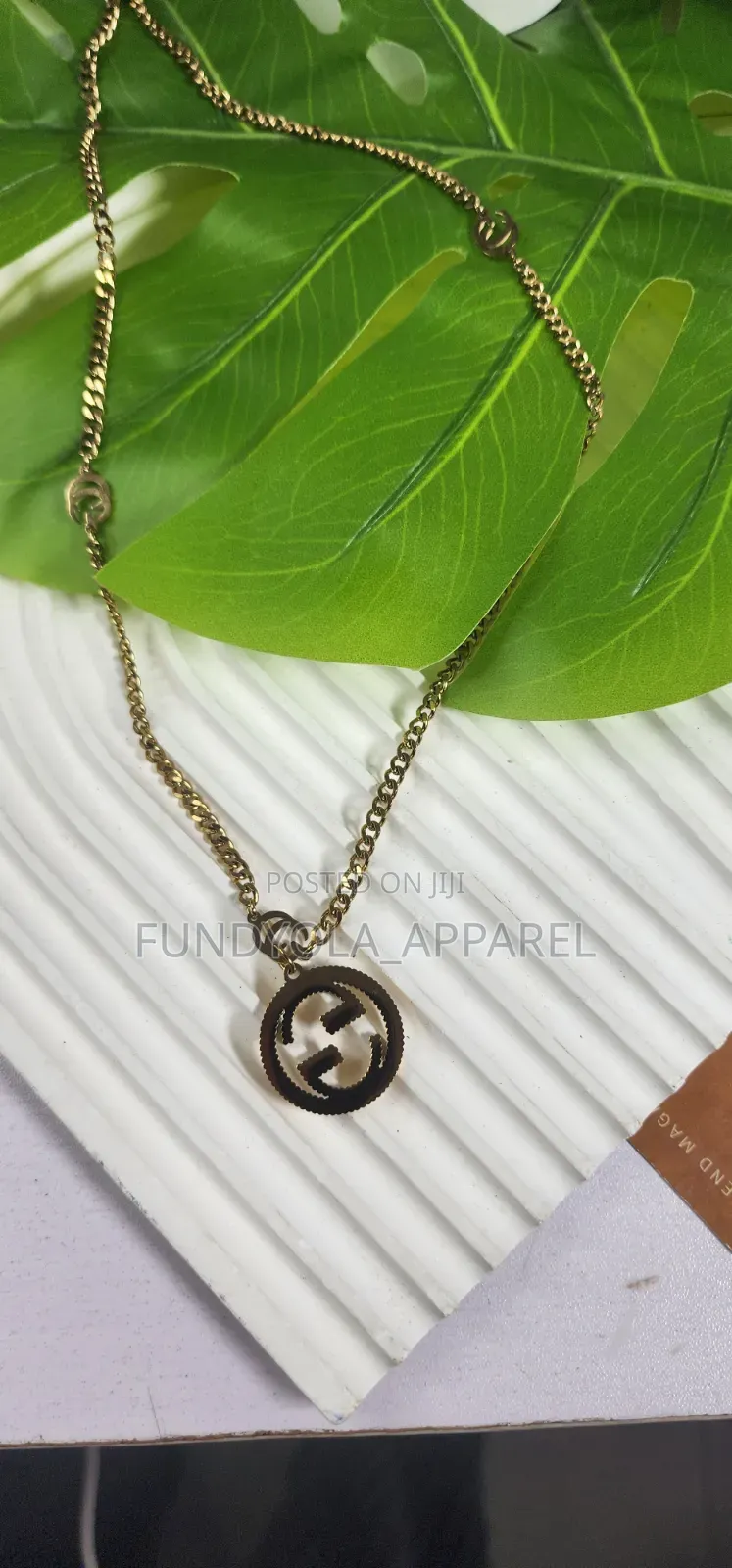 Interlocking G Pendant Necklace