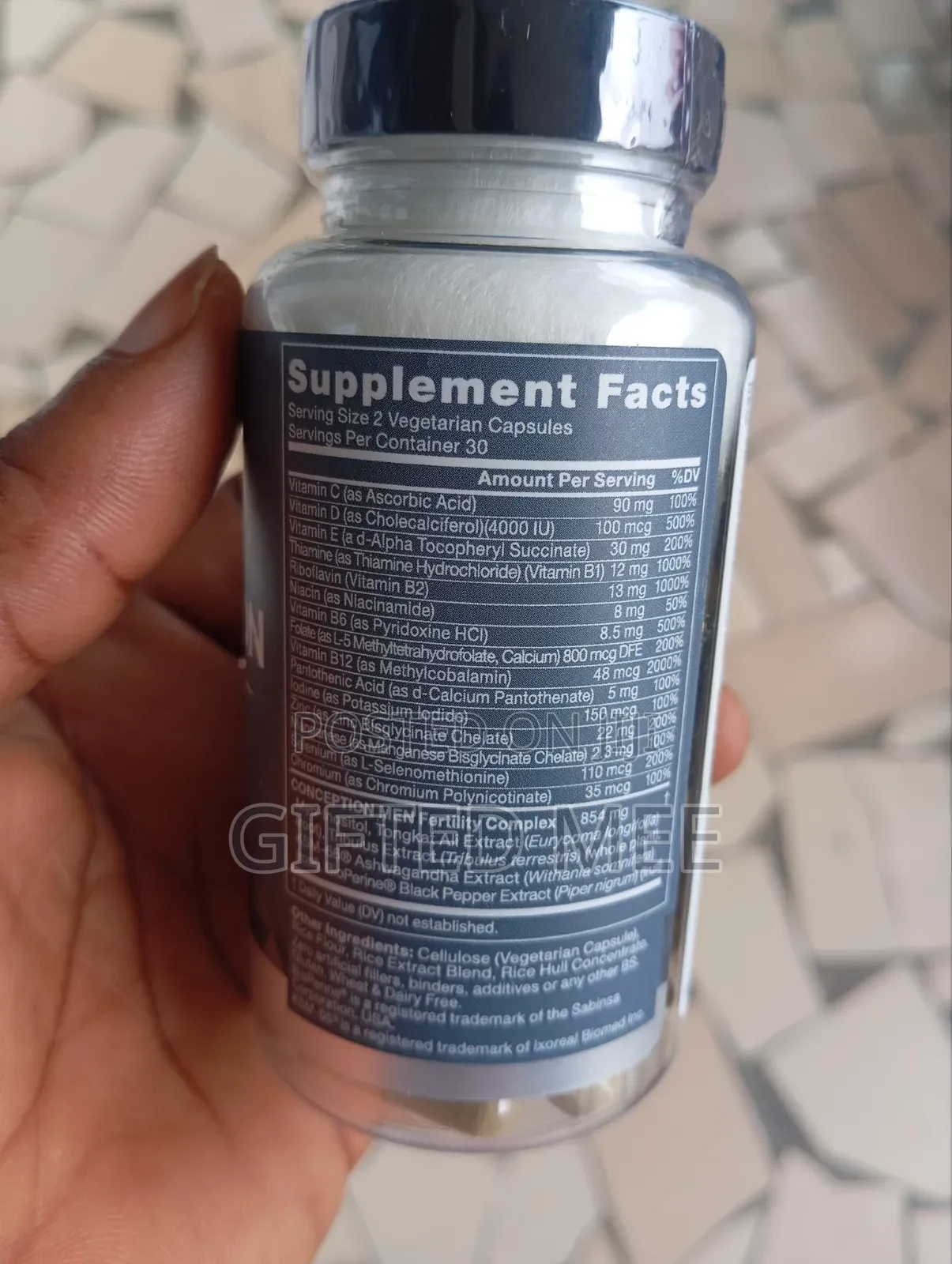 EU Natural Conception for Him Fertility Support