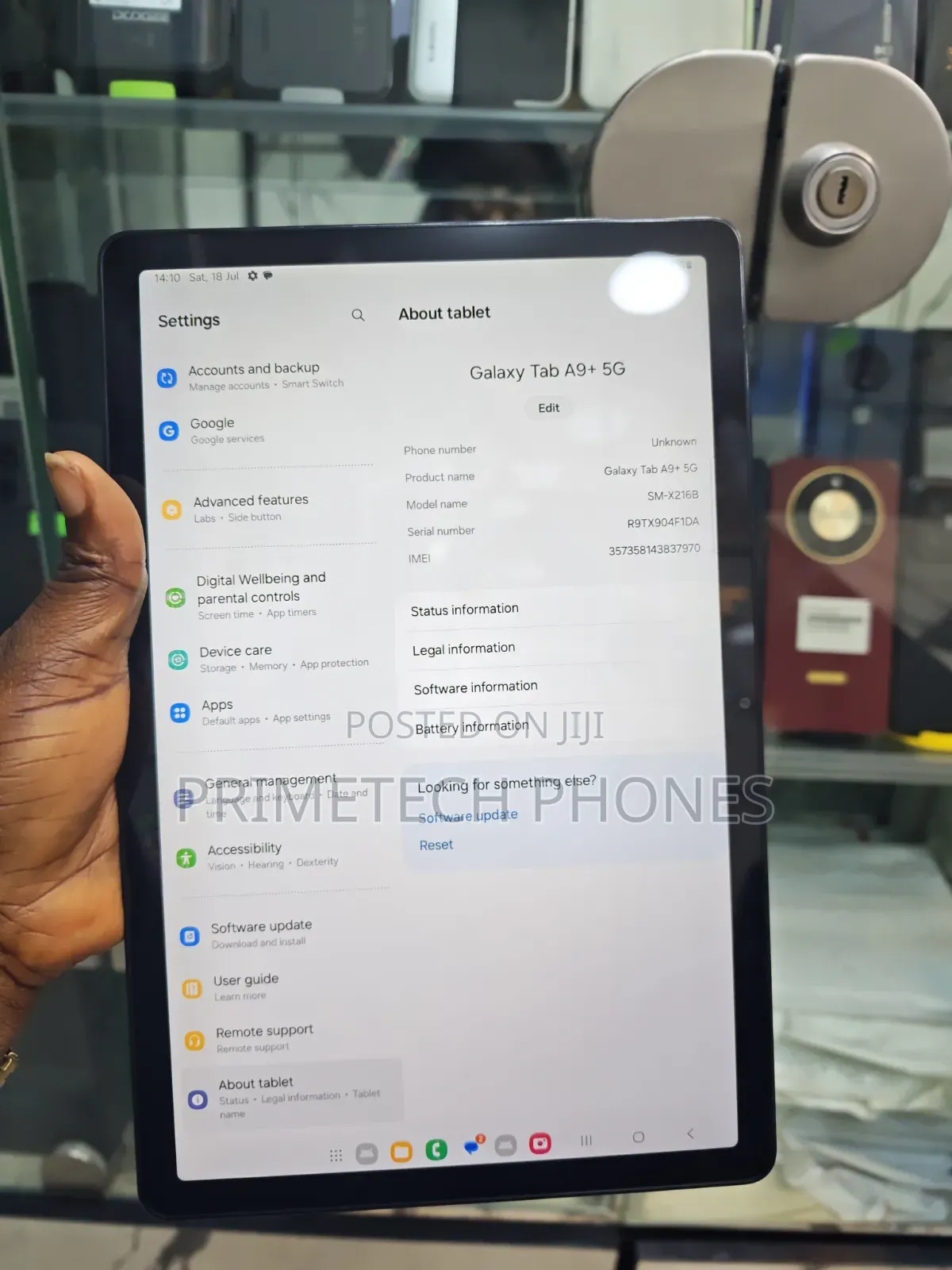 Samsung Galaxy Tab A9+ 64 GB Black