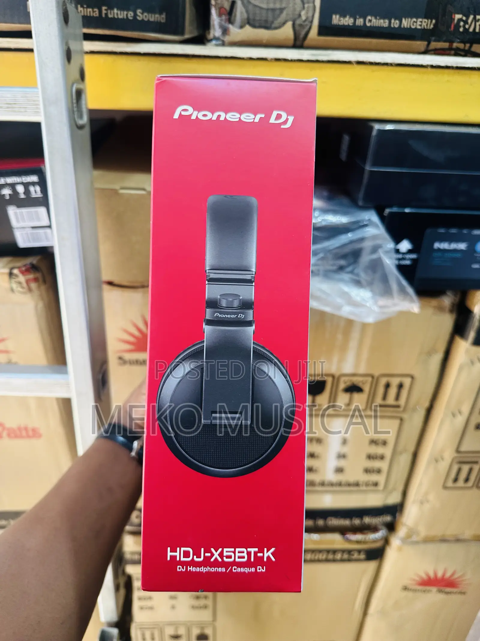 Pioneer DJ HDJ-X5BT-K Over-Ear DJ Headphones