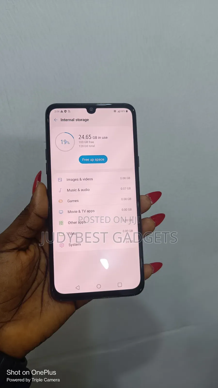 LG G8X Thinq 128 GB Blue