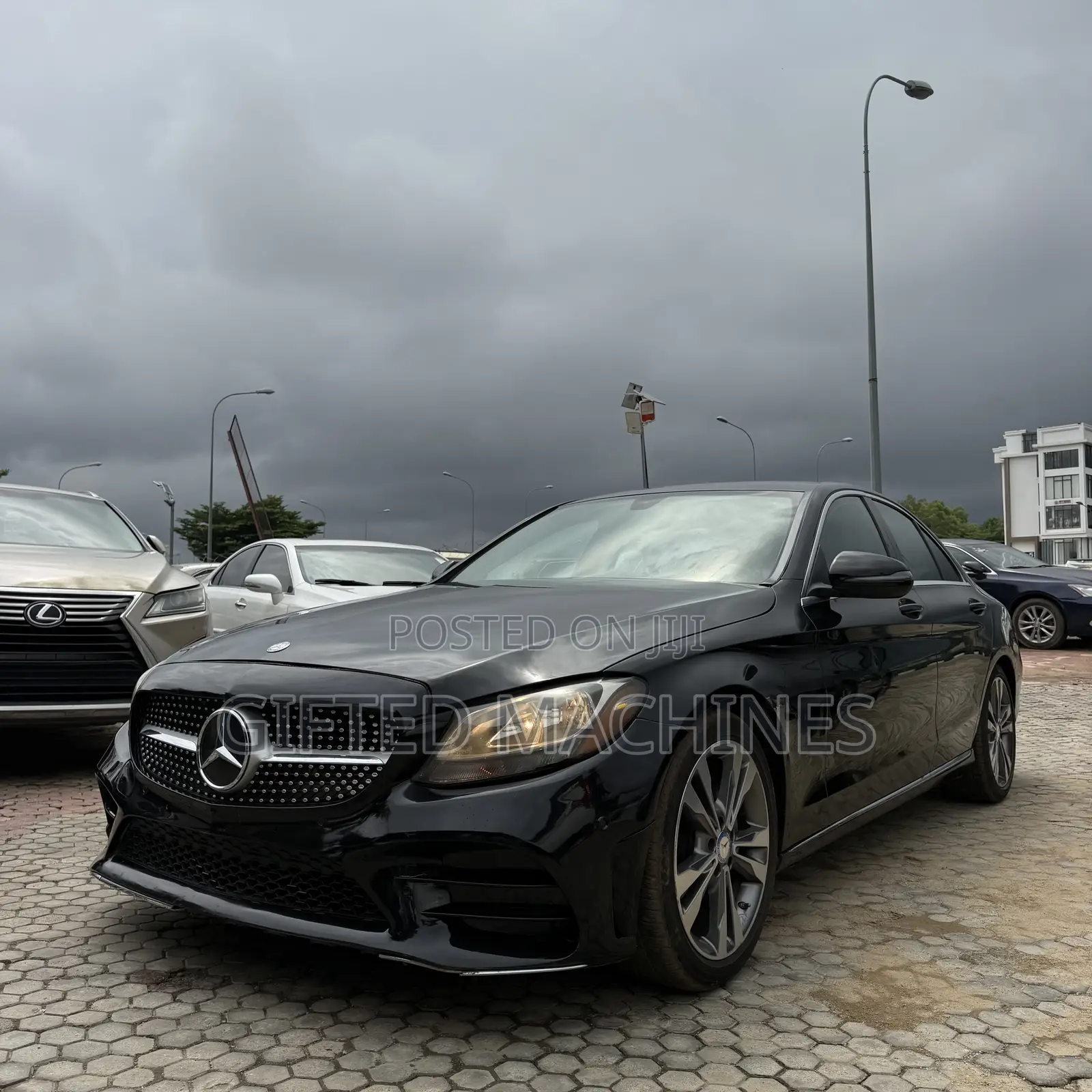 Mercedes-Benz C300 Sport 4Matic Sedan AWD (2.0L 4cyll 7A) 2016 Black