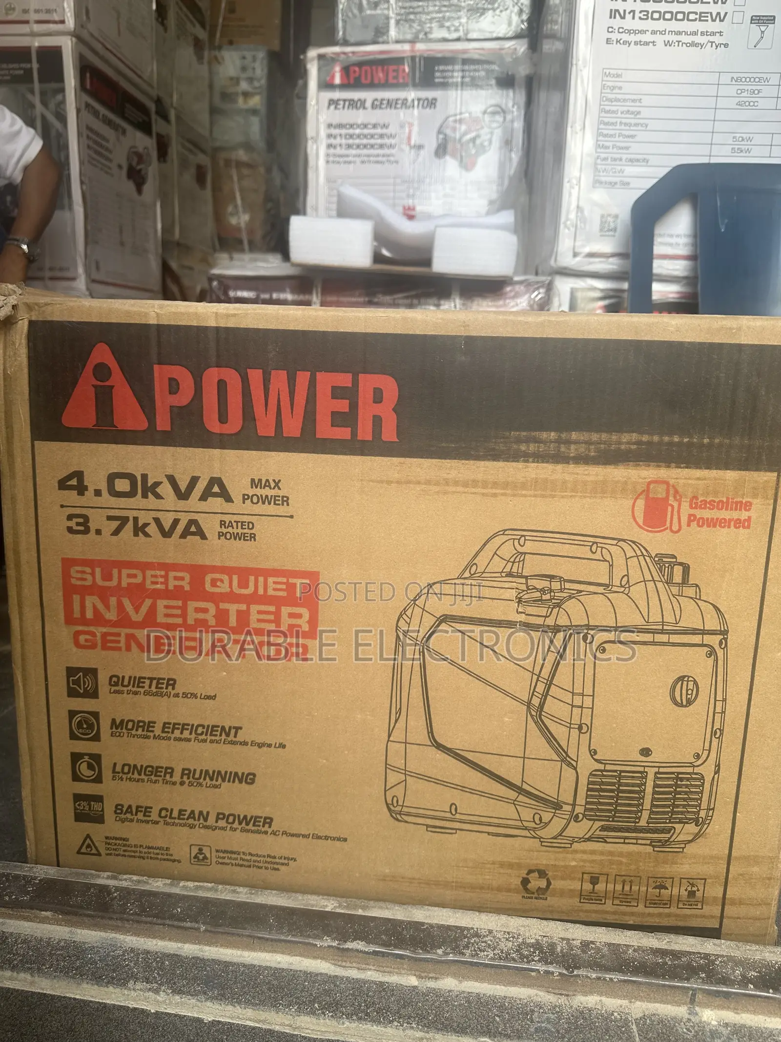 Soundproof Inverter Generator 4kva