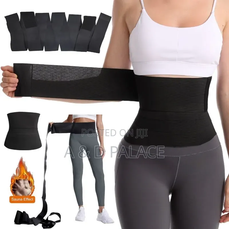 6m Abdominal Women Tummy Trainer Fitness Tight Yoga Belt