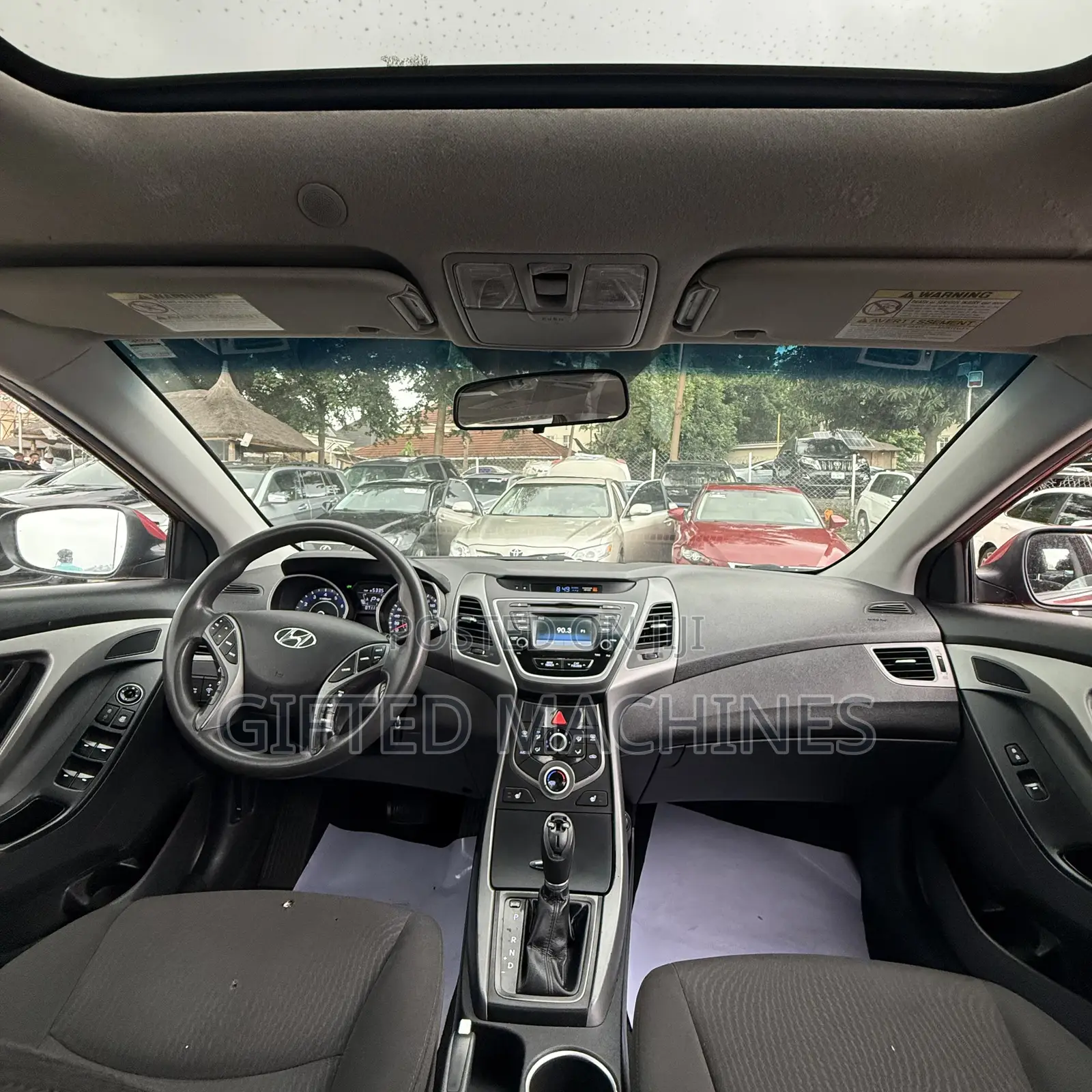 Hyundai Elantra Limited Sedan FWD (1.8L 4cyl 6A) 2013 Red