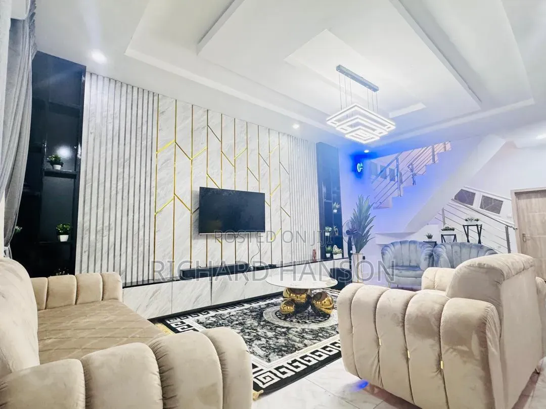 Furnished 4bdrm Duplex in Secured, Sangotedo for rent